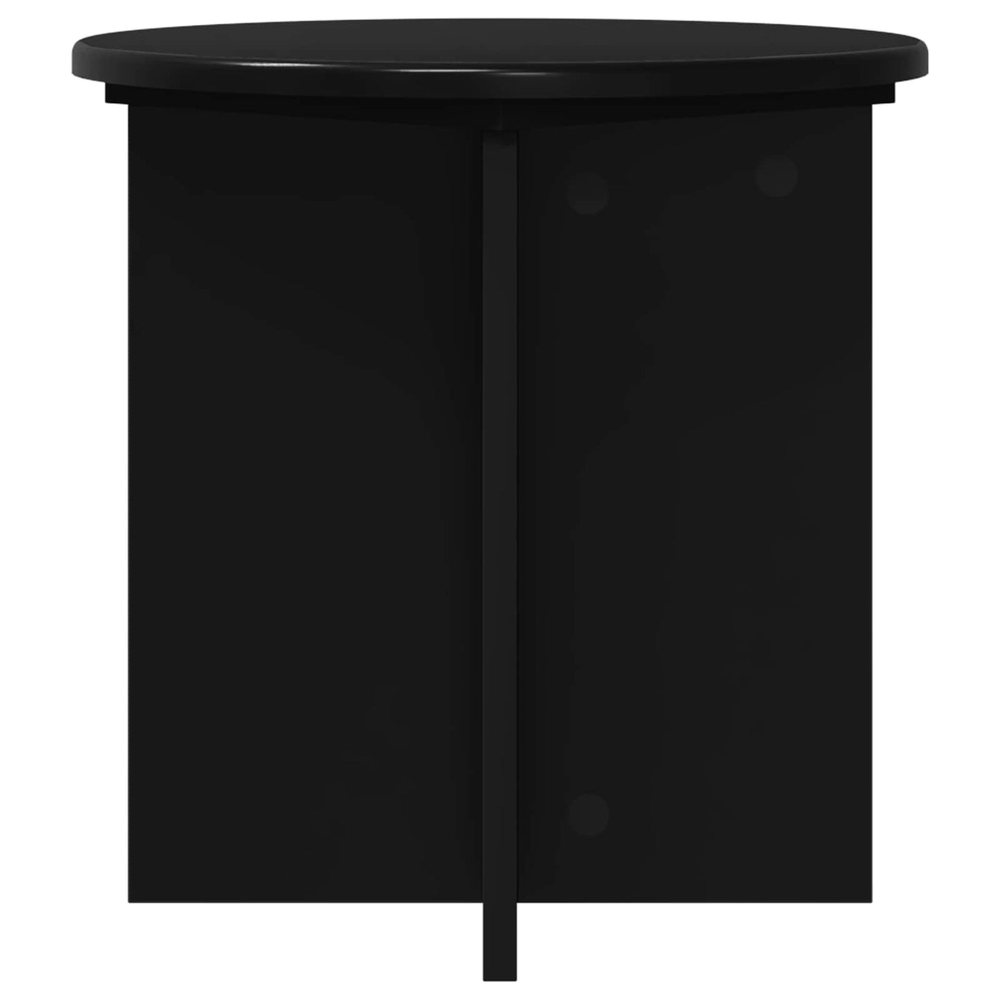 Planteholder 2 pcs Svart 40 x 40 x 40 cm Konstruert tre