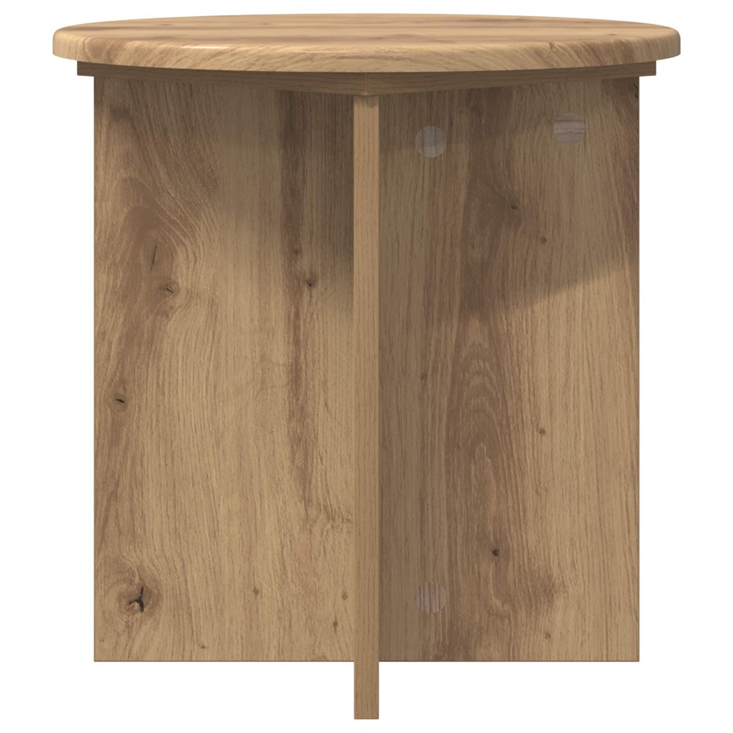 Planteholder 2 stk. Artisan eik 40 x 40 x 40 cm Konstruert tre