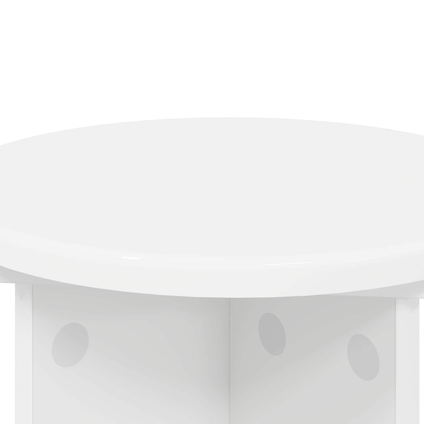 Planteholder 2 pcs Hvit Ø29,5 x 40 cm Konstruert tre