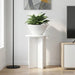 Planteholder 2 pcs Hvit Ø29,5 x 40 cm Konstruert tre