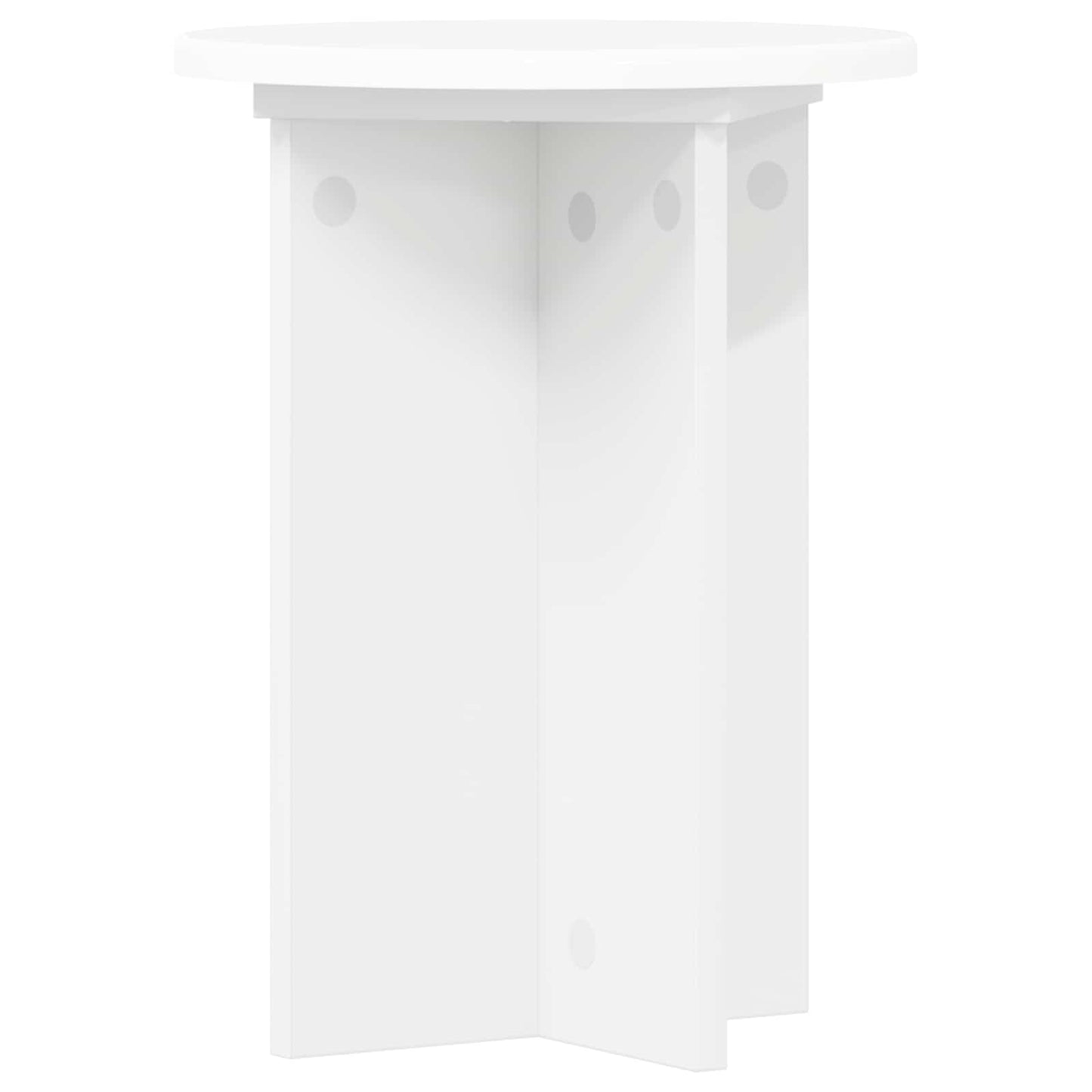Planteholder 2 pcs Hvit Ø29,5 x 40 cm Konstruert tre