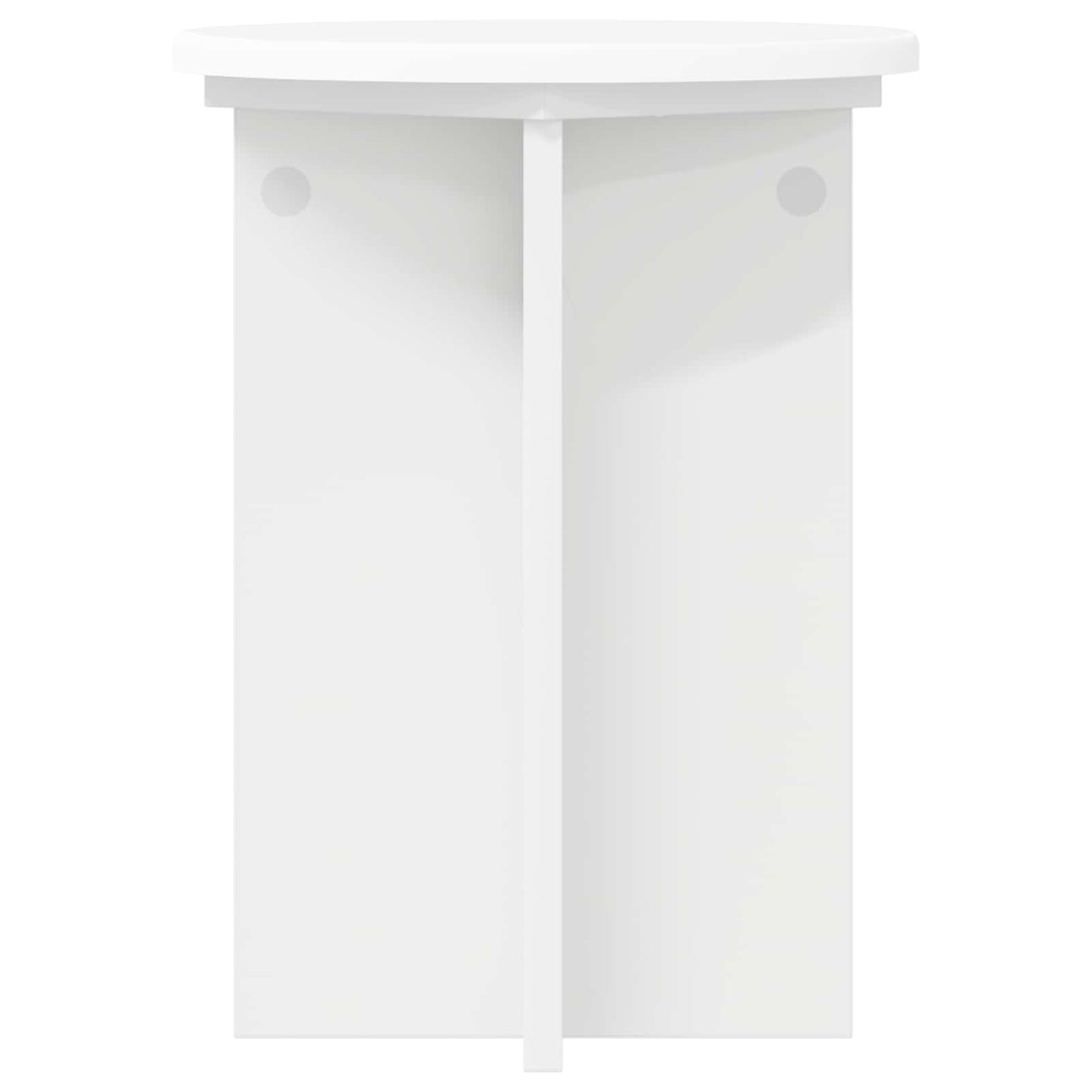 Planteholder 2 pcs Hvit Ø29,5 x 40 cm Konstruert tre