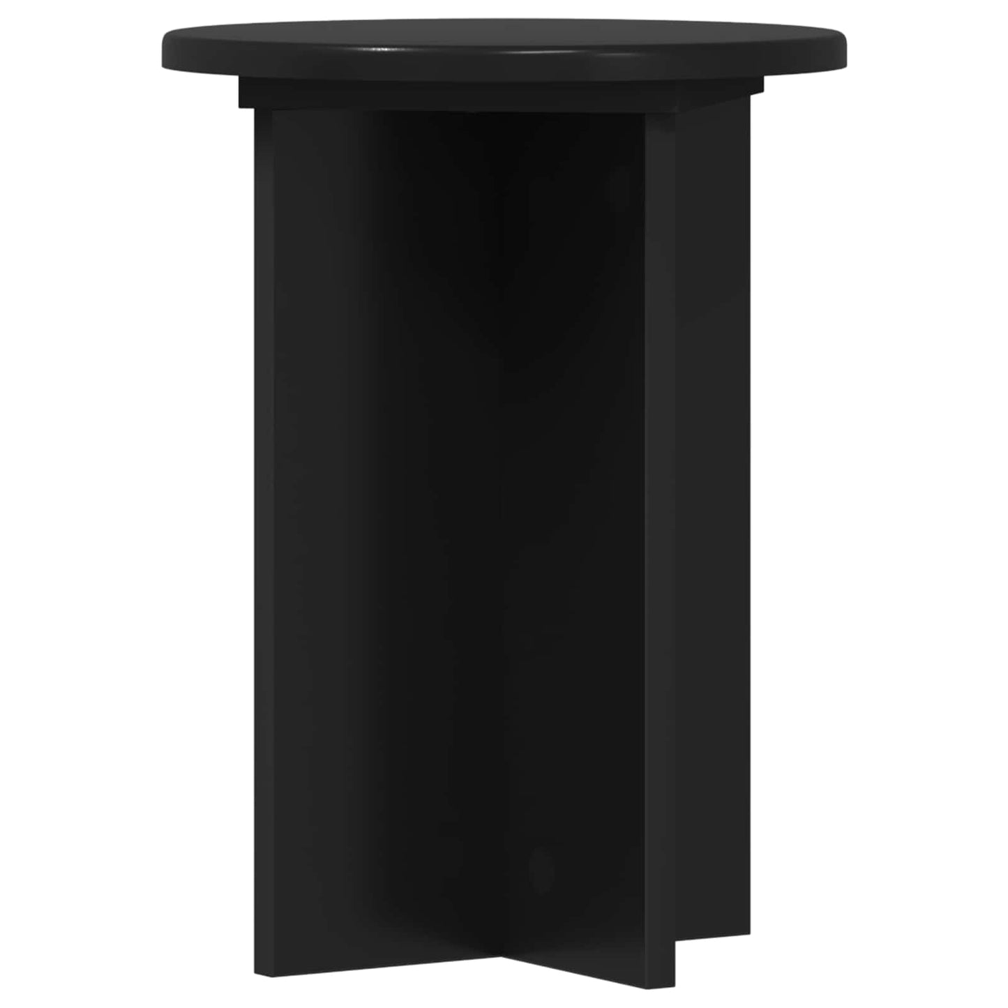 Planteholder 2 pcs Svart Ø29,5 x 40 cm Konstruert tre