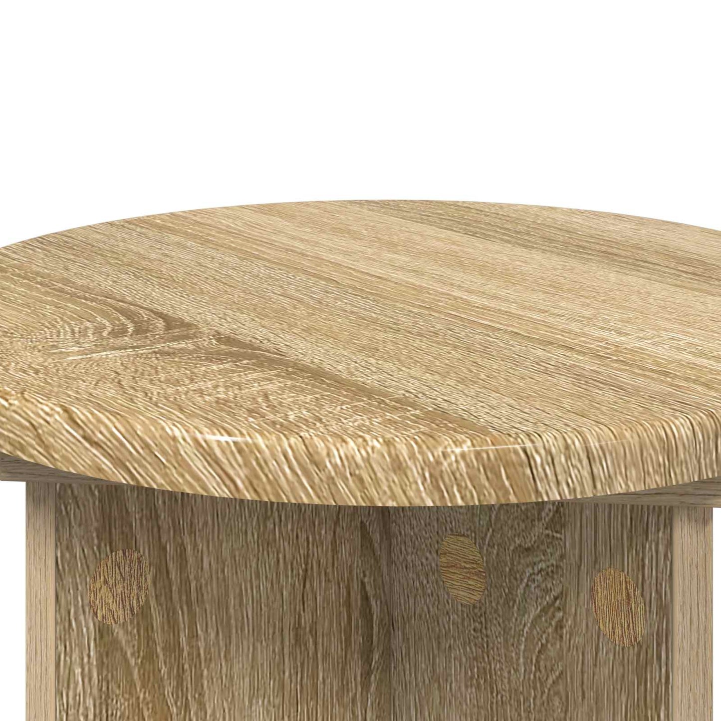 Planteholder 2 pcs Sonoma eik Ø29,5 x 40 cm Konstruert tre