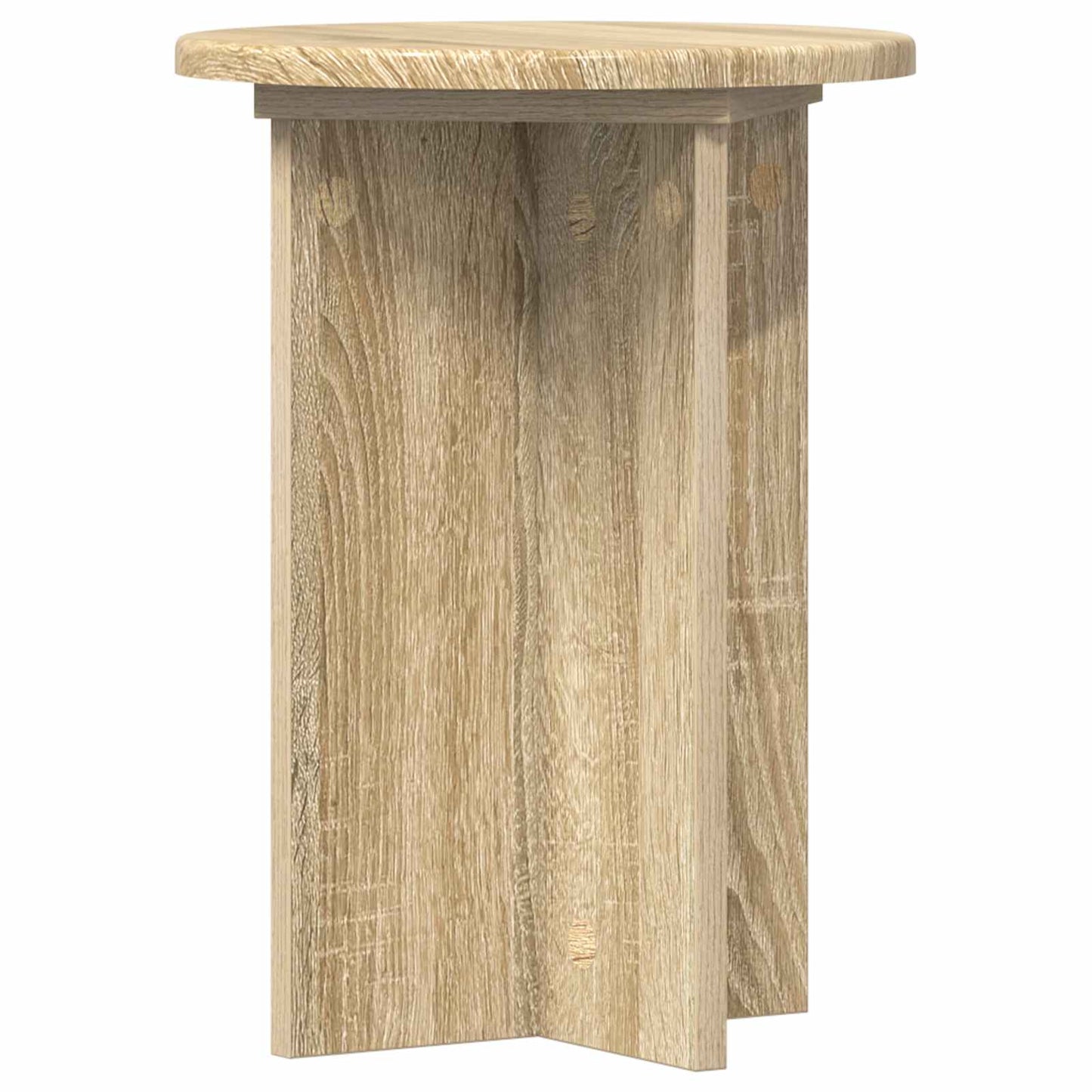 Planteholder 2 pcs Sonoma eik Ø29,5 x 40 cm Konstruert tre