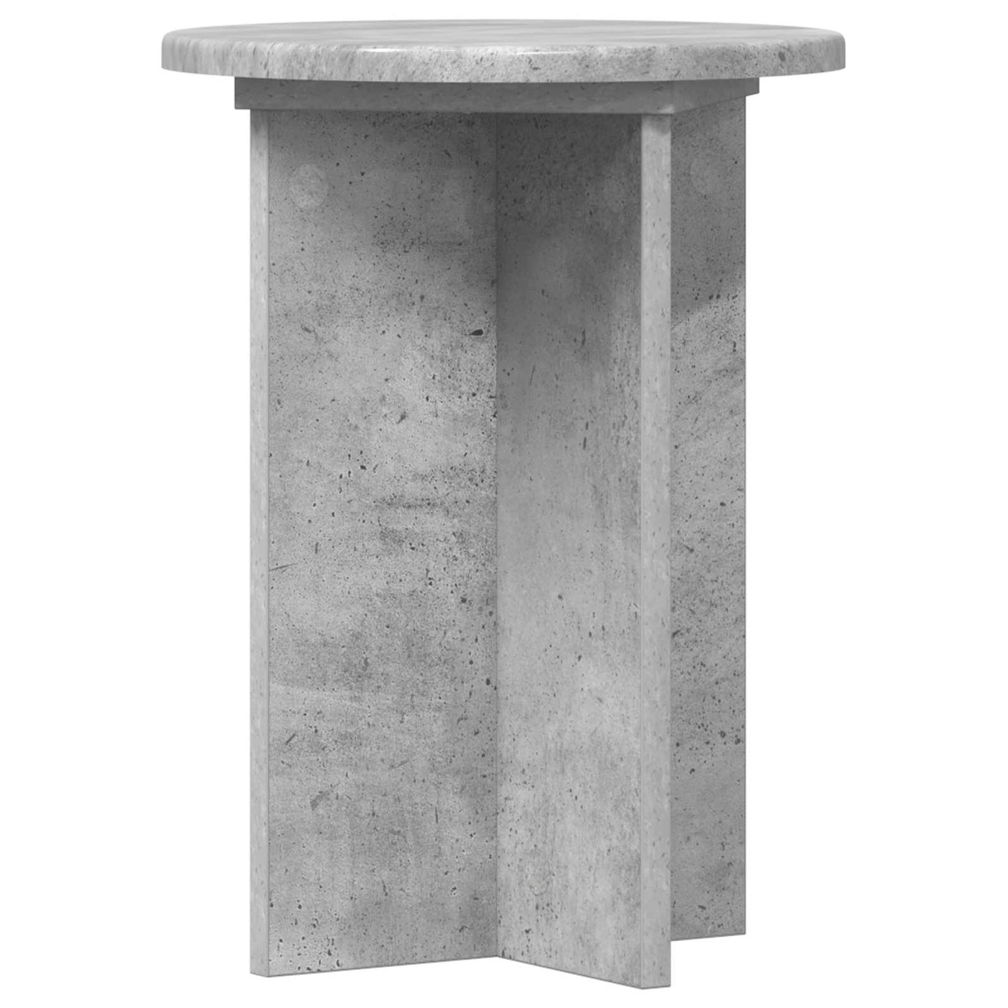 Planteholder 2 pcs Betonggrå Ø29,5 x 40 cm Konstruert tre