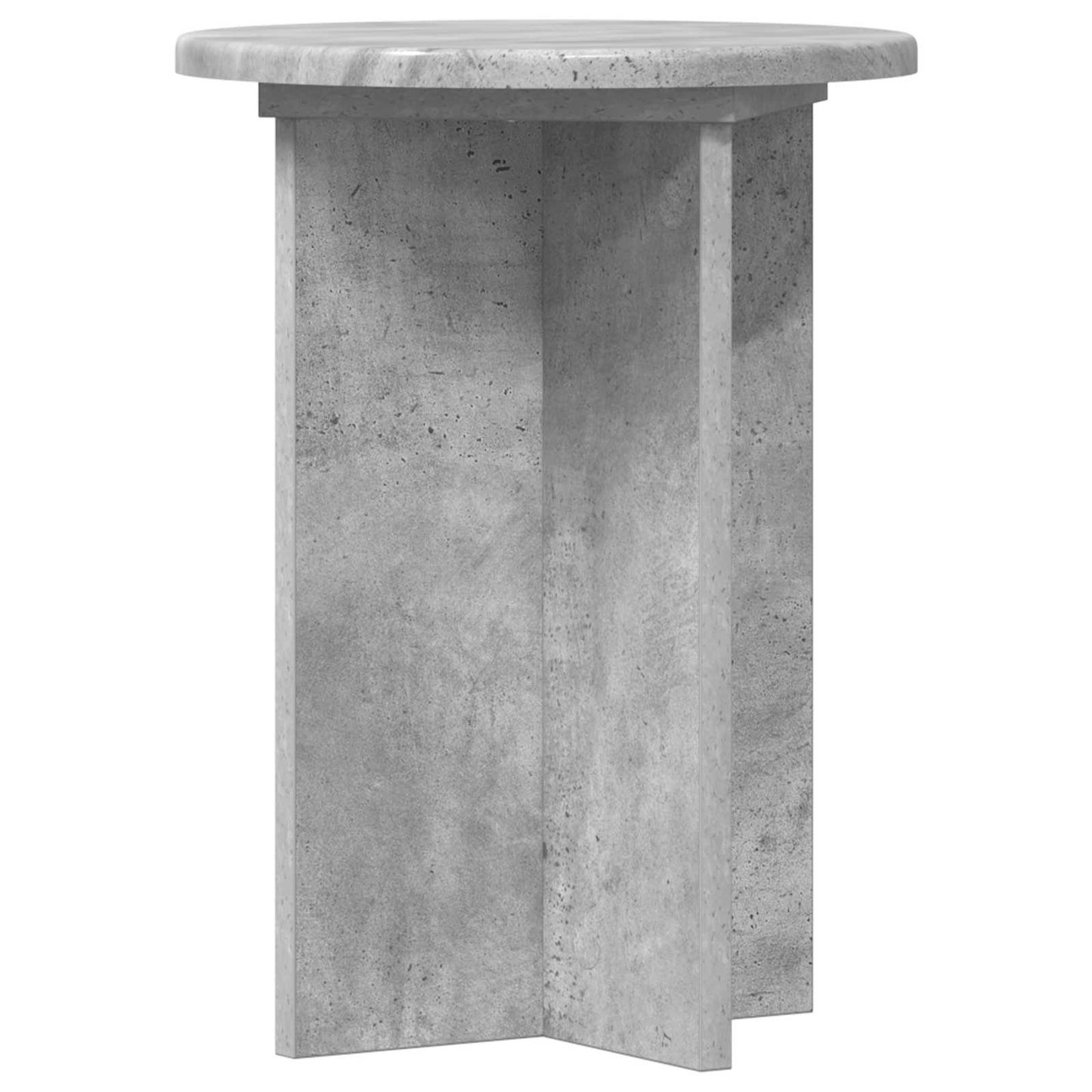 Planteholder 2 pcs Betonggrå Ø29,5 x 40 cm Konstruert tre