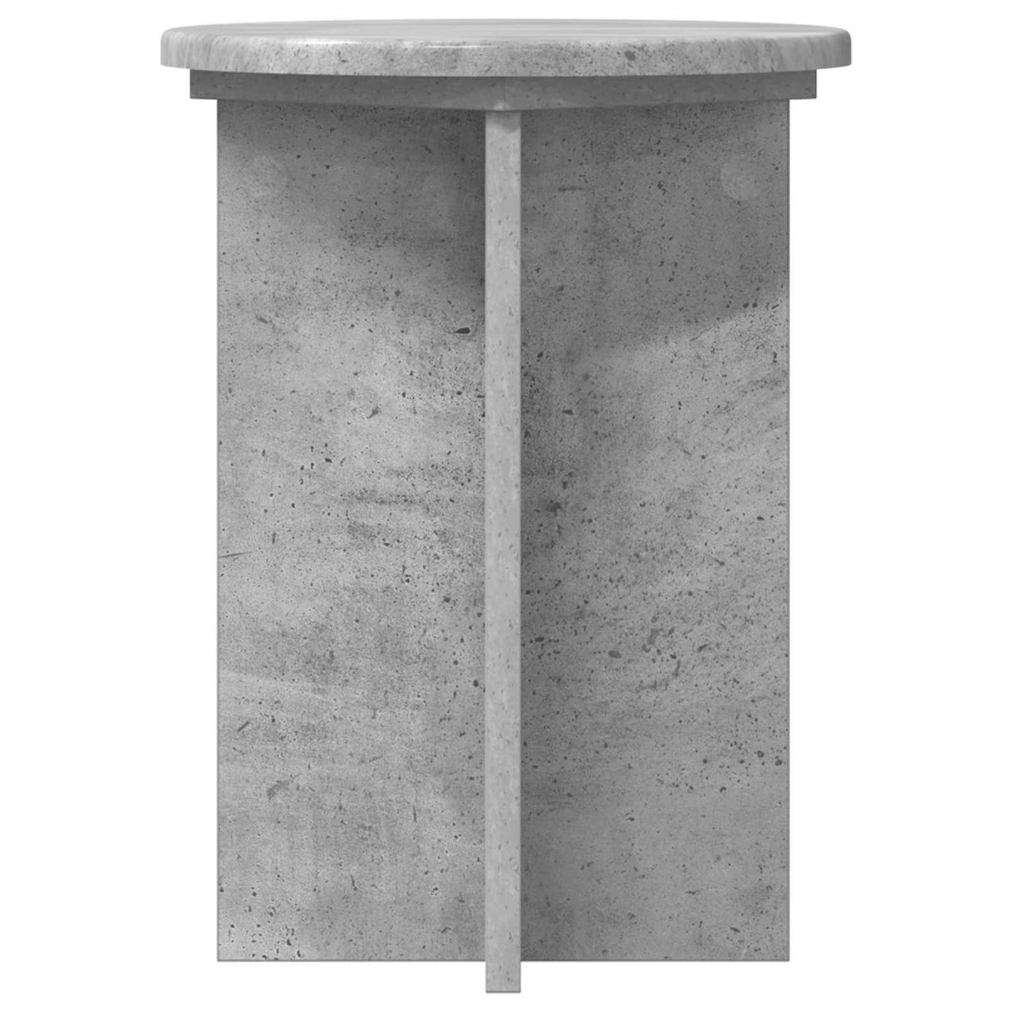 Planteholder 2 pcs Betonggrå Ø29,5 x 40 cm Konstruert tre