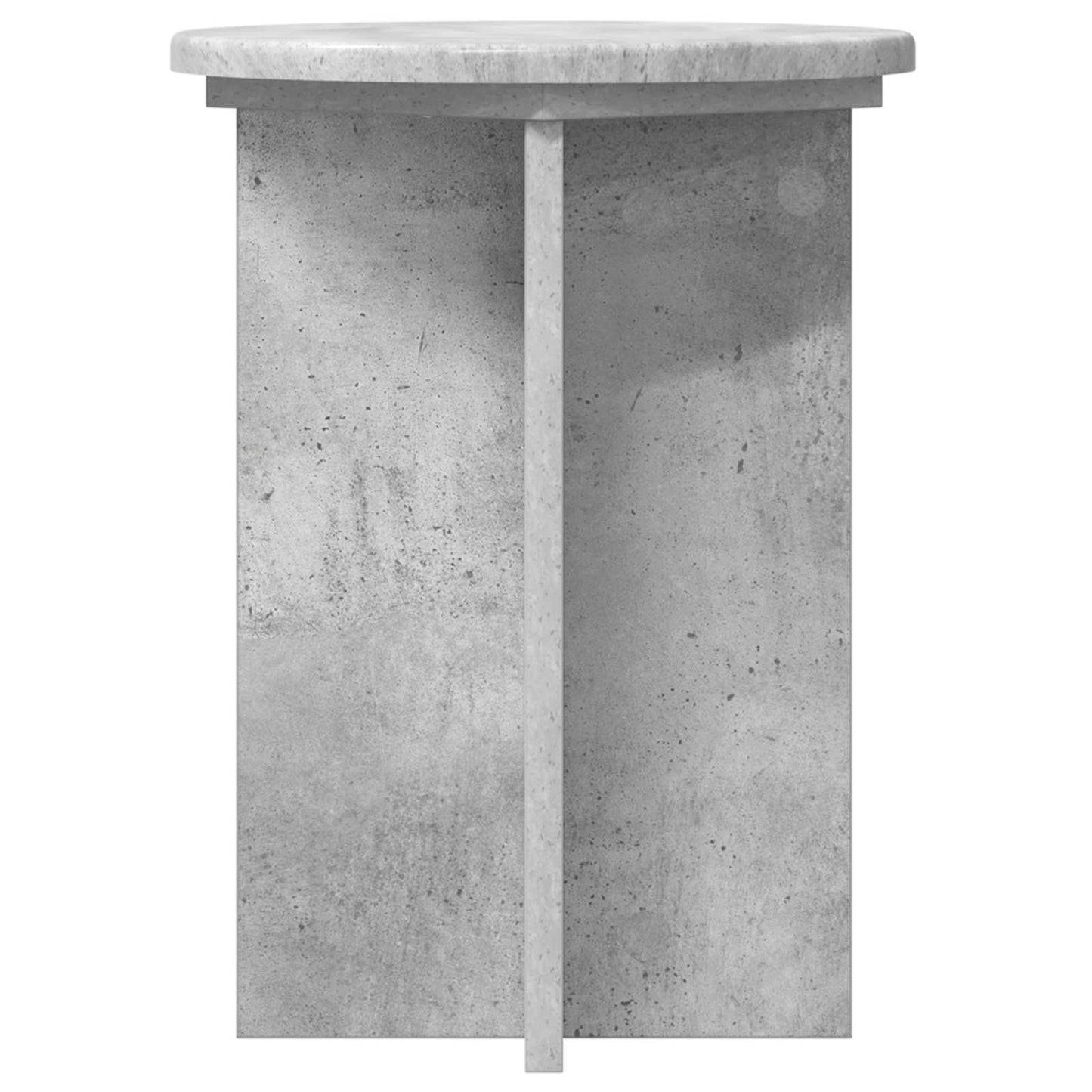 Planteholder 2 pcs Betonggrå Ø29,5 x 40 cm Konstruert tre