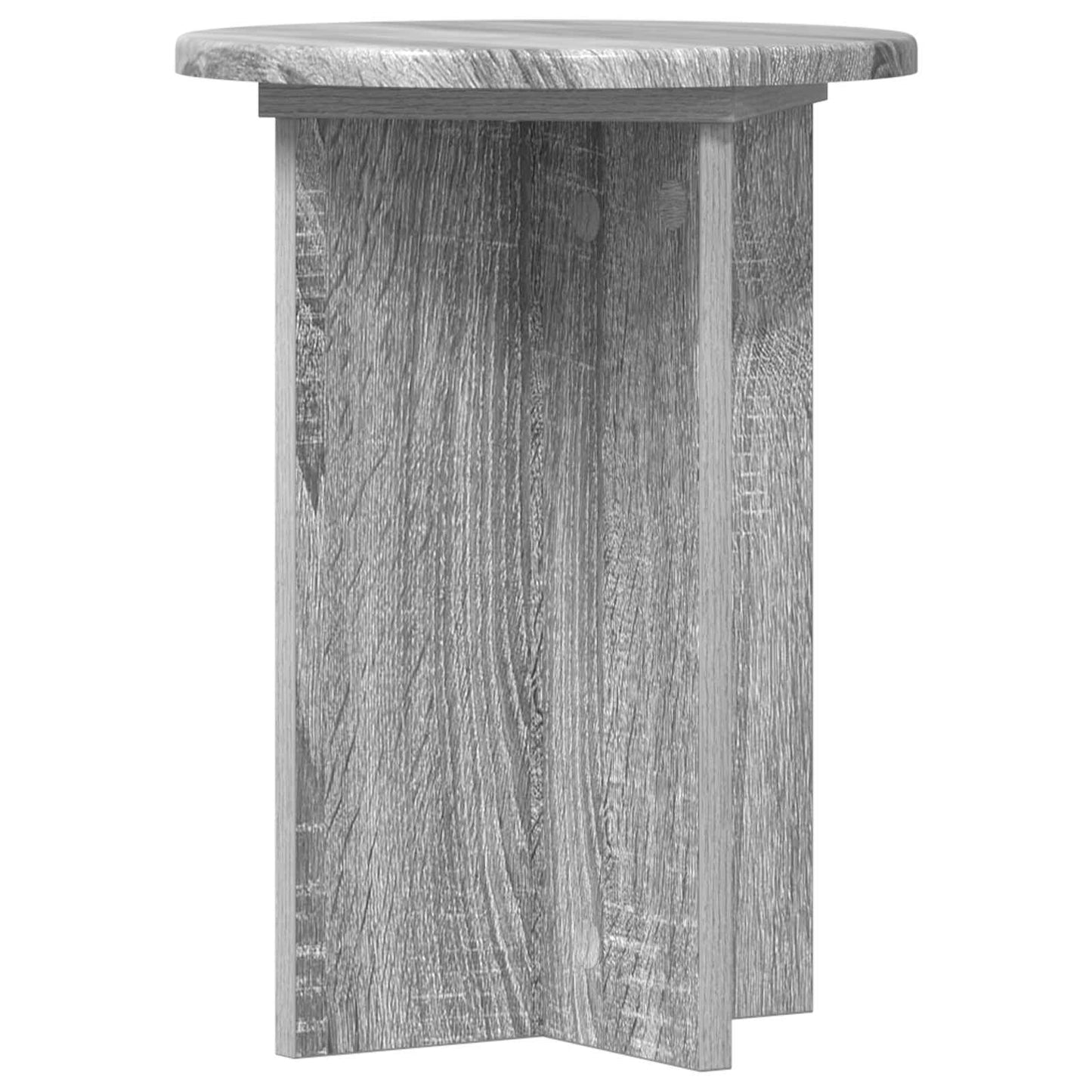 Planteholder 2 pcs Grå sonoma Ø29,5 x 40 cm Konstruert tre