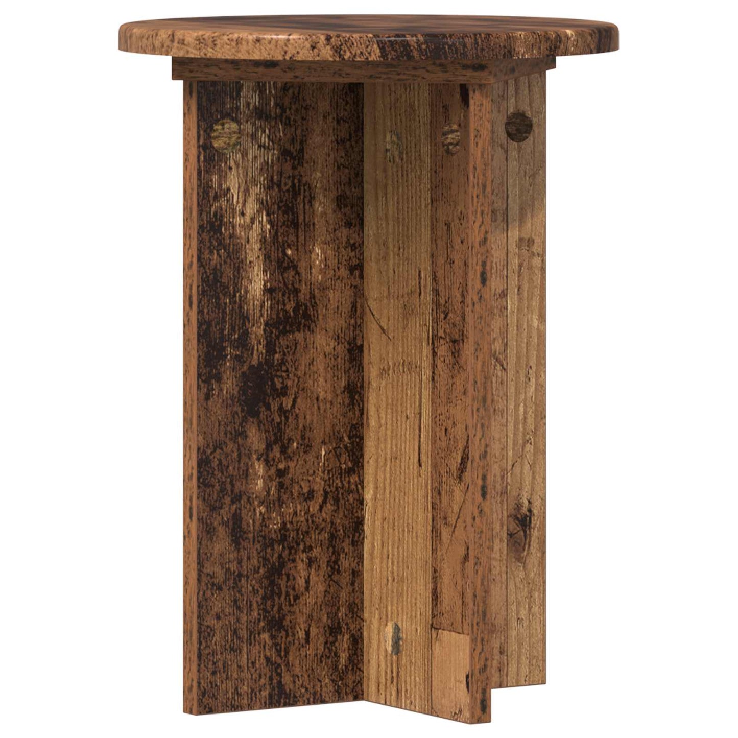 Planteholder 2 pcs Gammelt tre Ø29,5 x 40 cm Konstruert tre