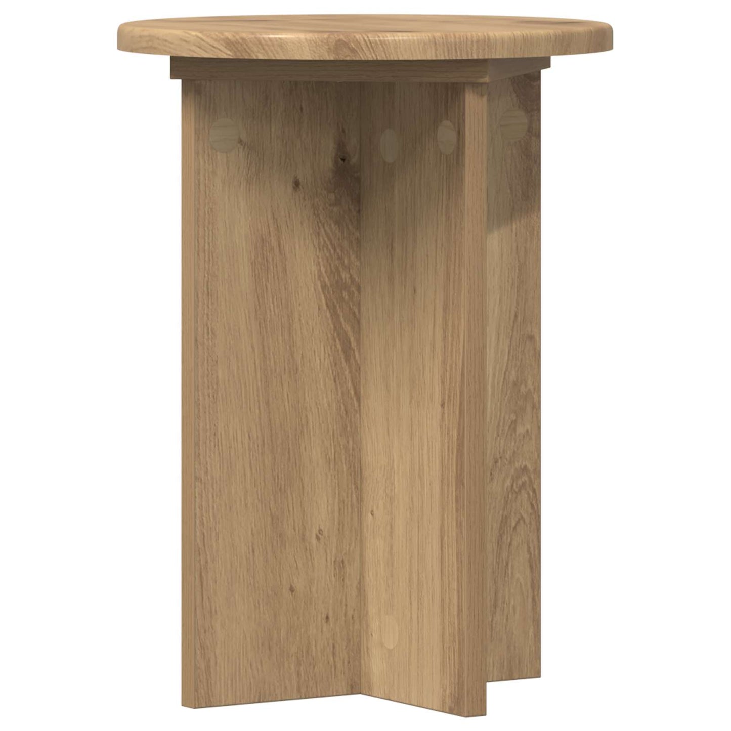 Planteholder 2 pcs Artisan eik Ø29,5 x 40 cm Konstruert tre