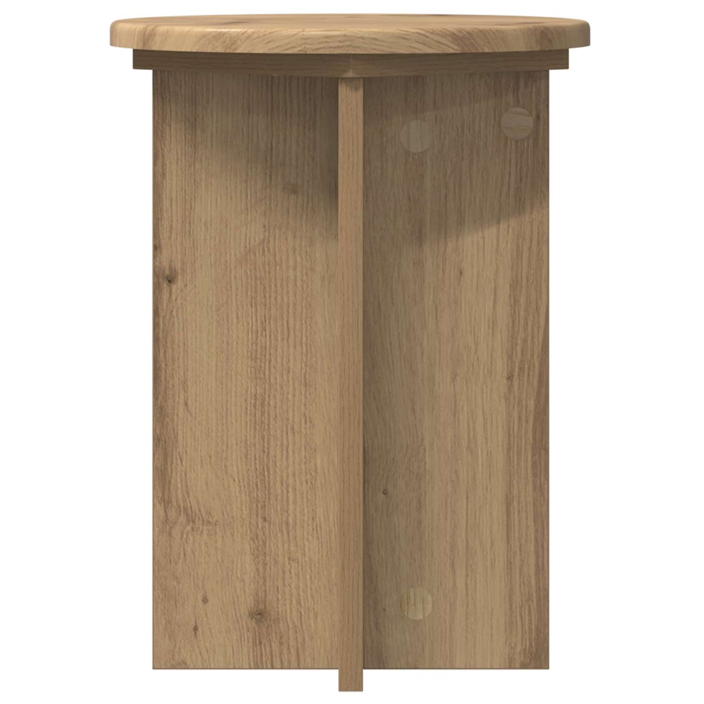 Planteholder 2 pcs Artisan eik Ø29,5 x 40 cm Konstruert tre