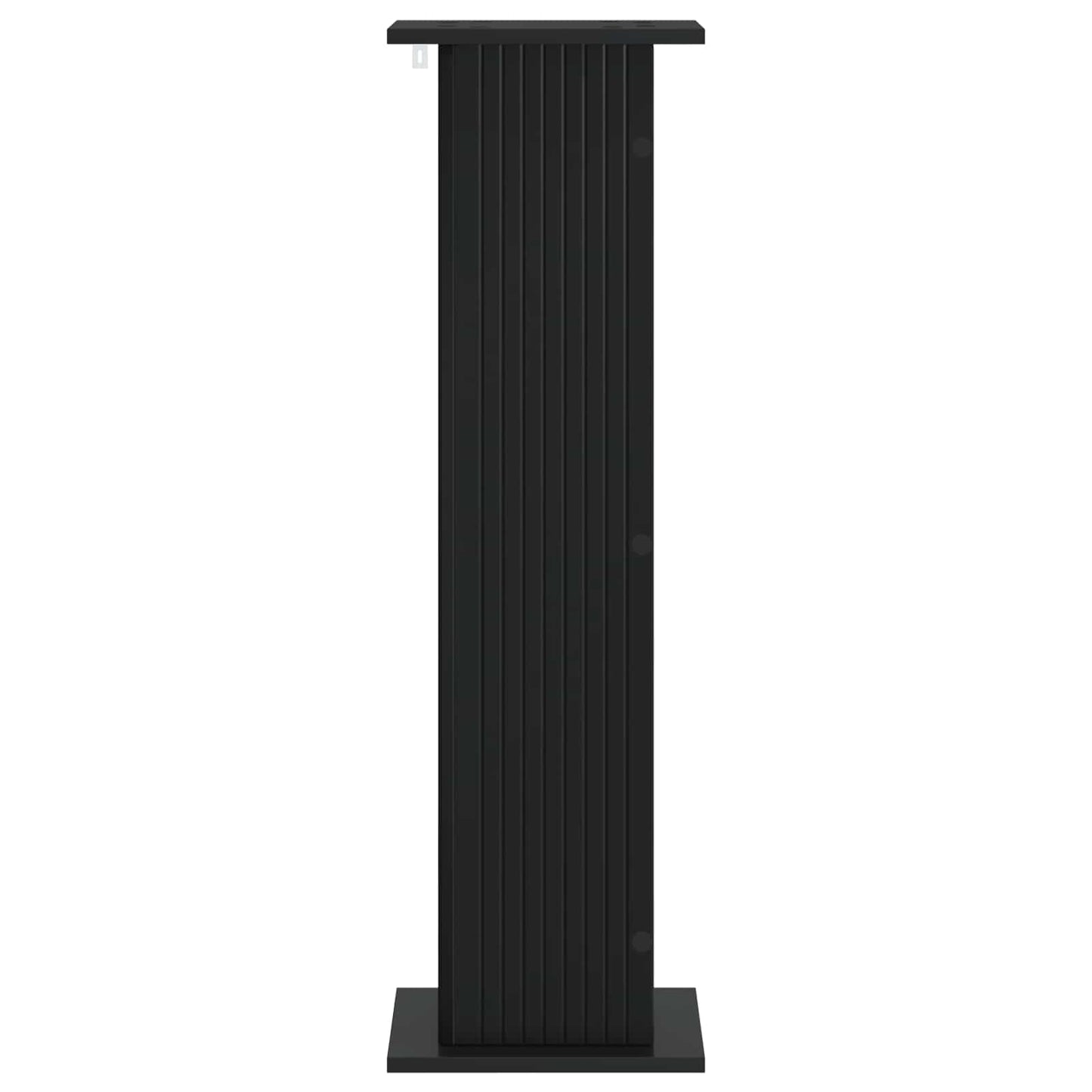 Planteholder 2 pcs Svart 30,5 x 30 x 100,5 cm Konstruert tre