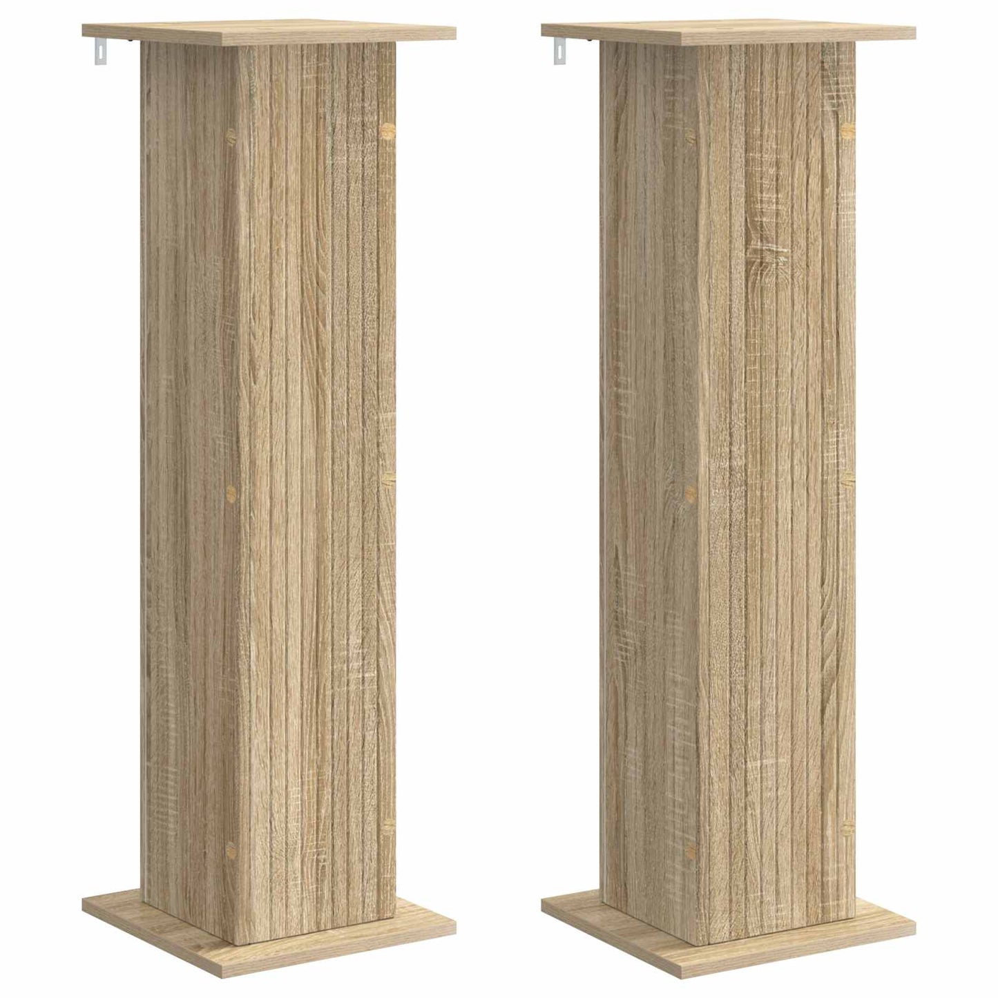 Planteholder 2 pcs Sonoma eik 30,5 x 30 x 100,5 cm