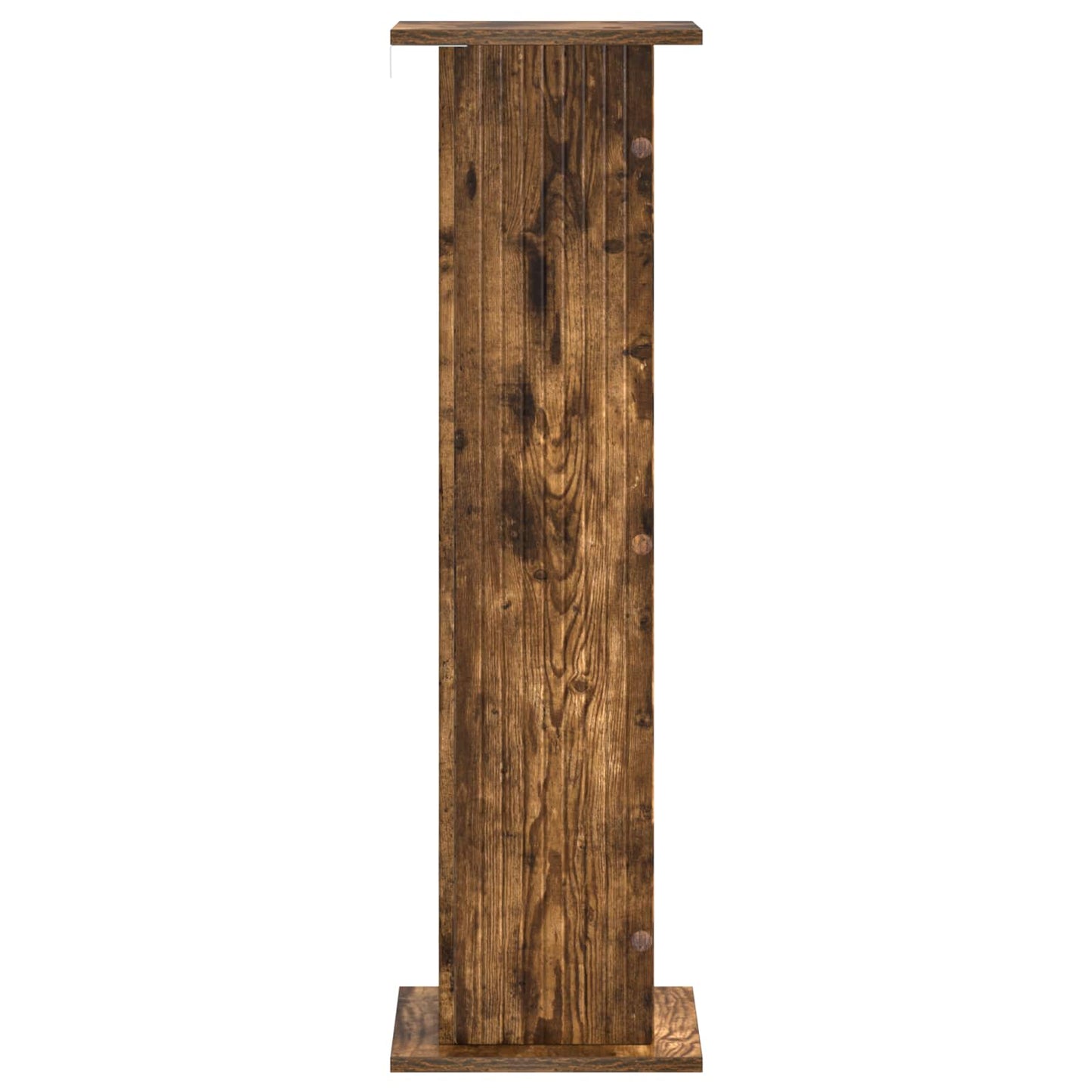 Planteholder Røkt Eik 30,5 x 30 x 100,5 cm Konstruert tre