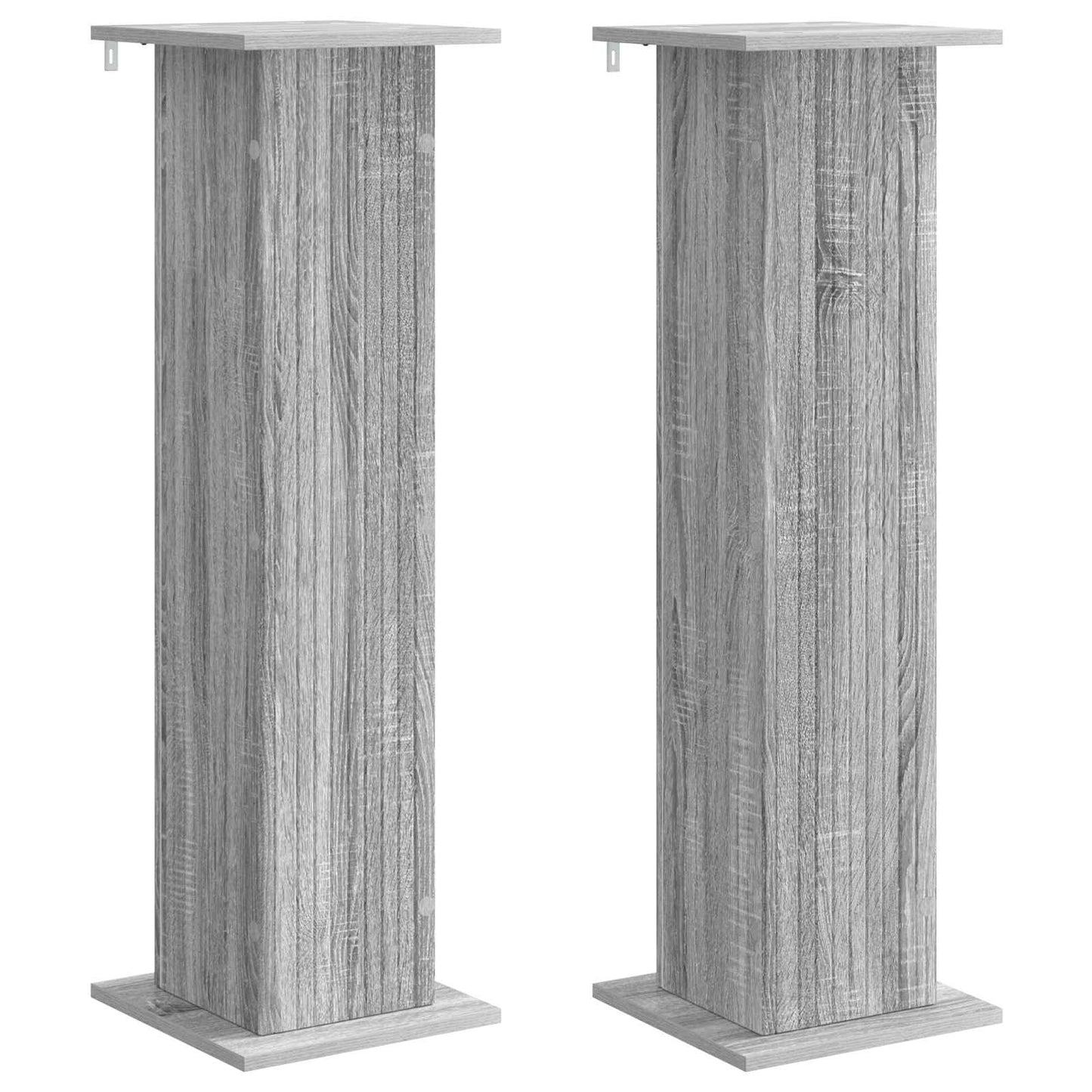 Planteholder 2 pcs Grå sonoma 30,5 x 30 x 100,5 cm