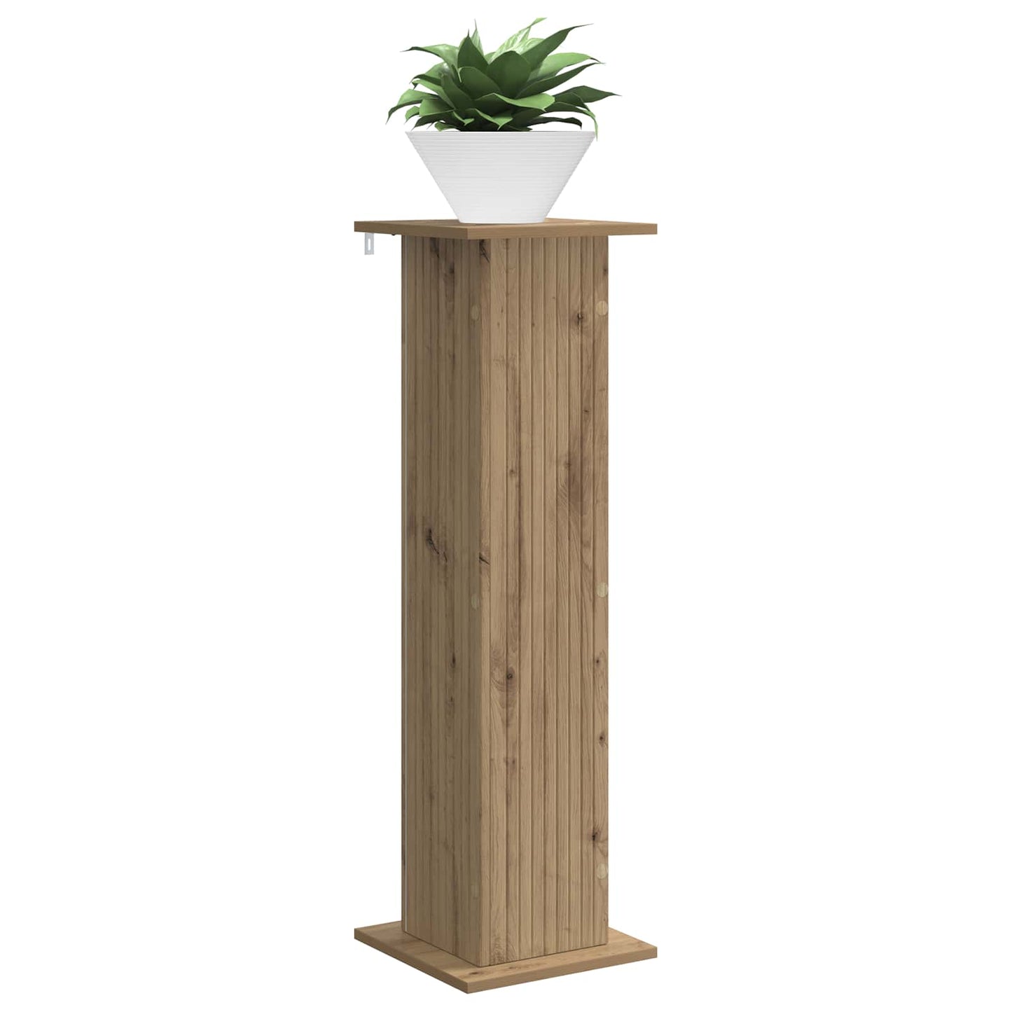 Planteholder 2 stk. Artisan eik 30,5 x 30 x 100,5 cm