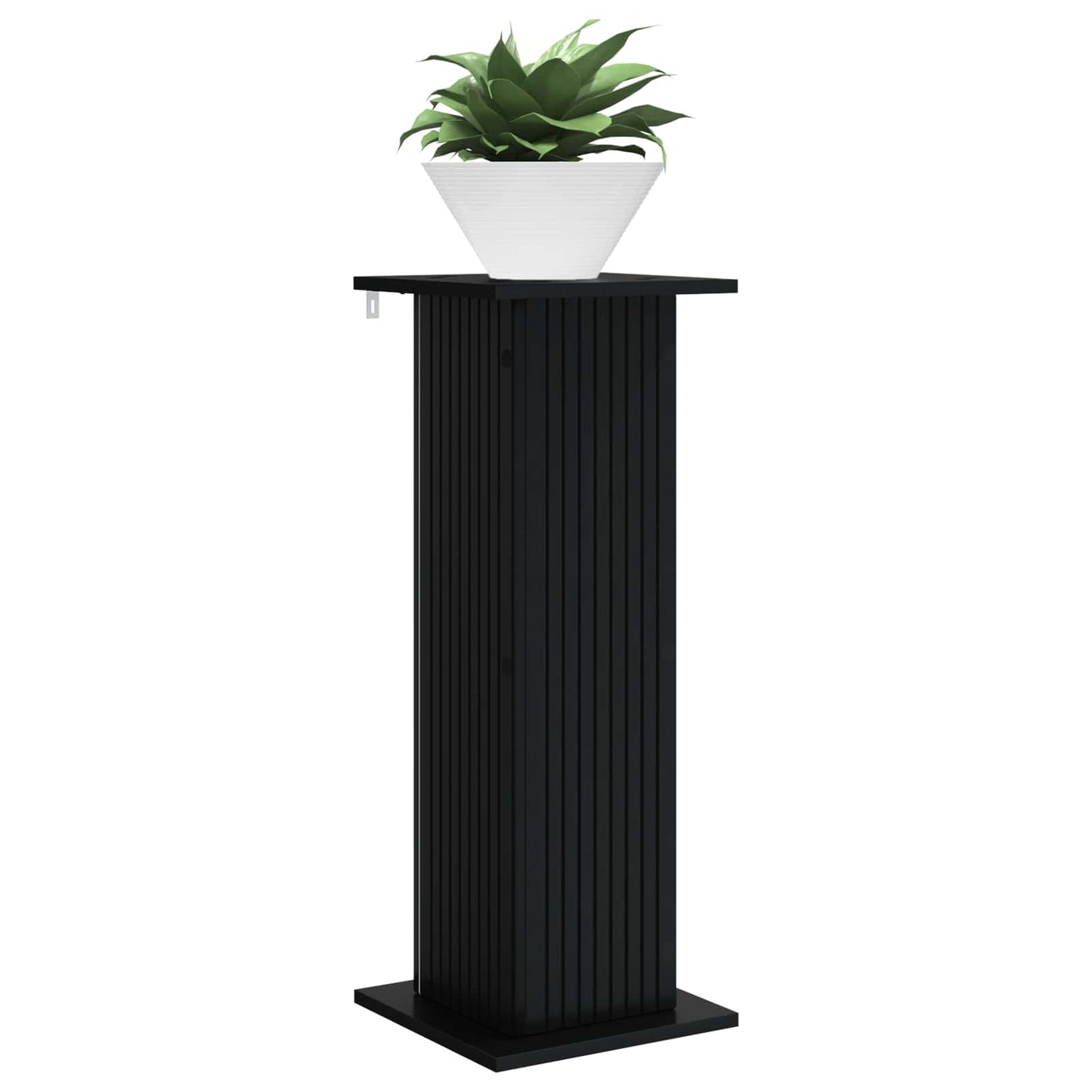Planteholder Svart 30,5 x 30 x 80,5 cm Konstruert tre