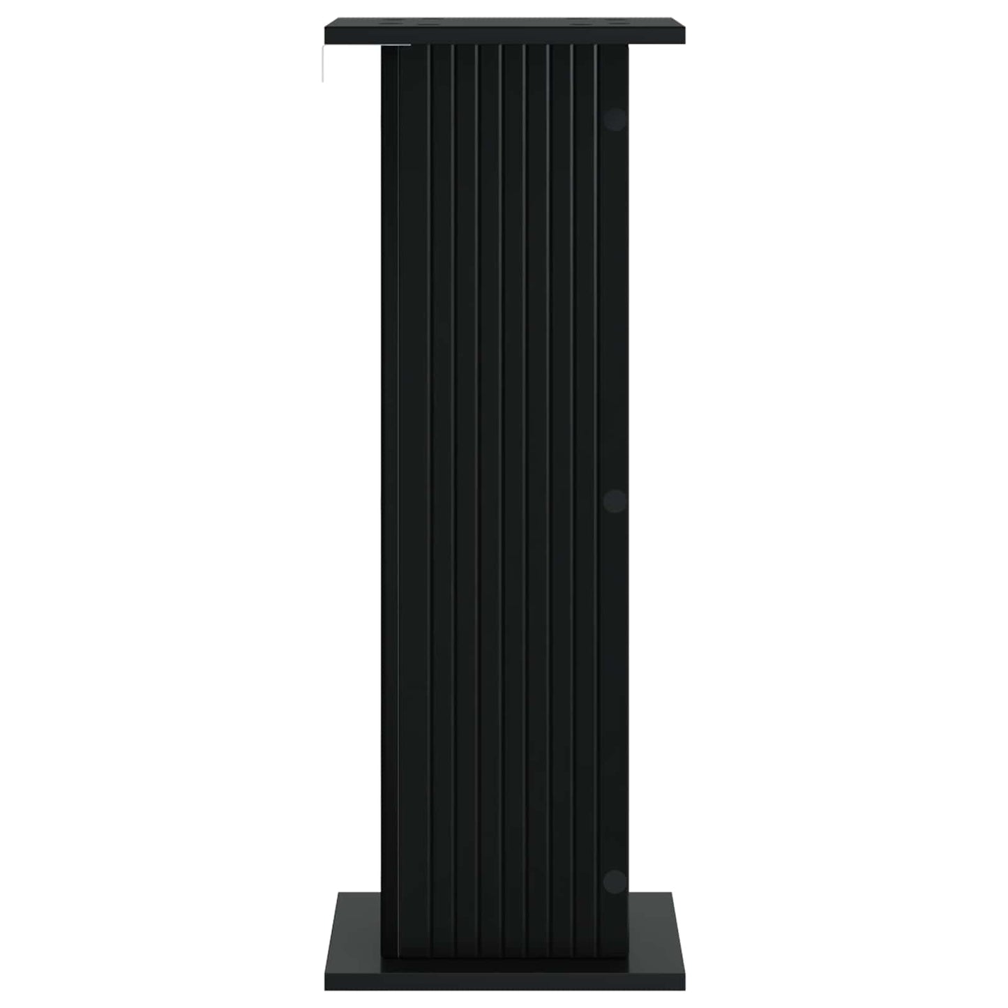Planteholder 2 pcs Svart 30,5 x 30 x 80,5 cm Konstruert tre