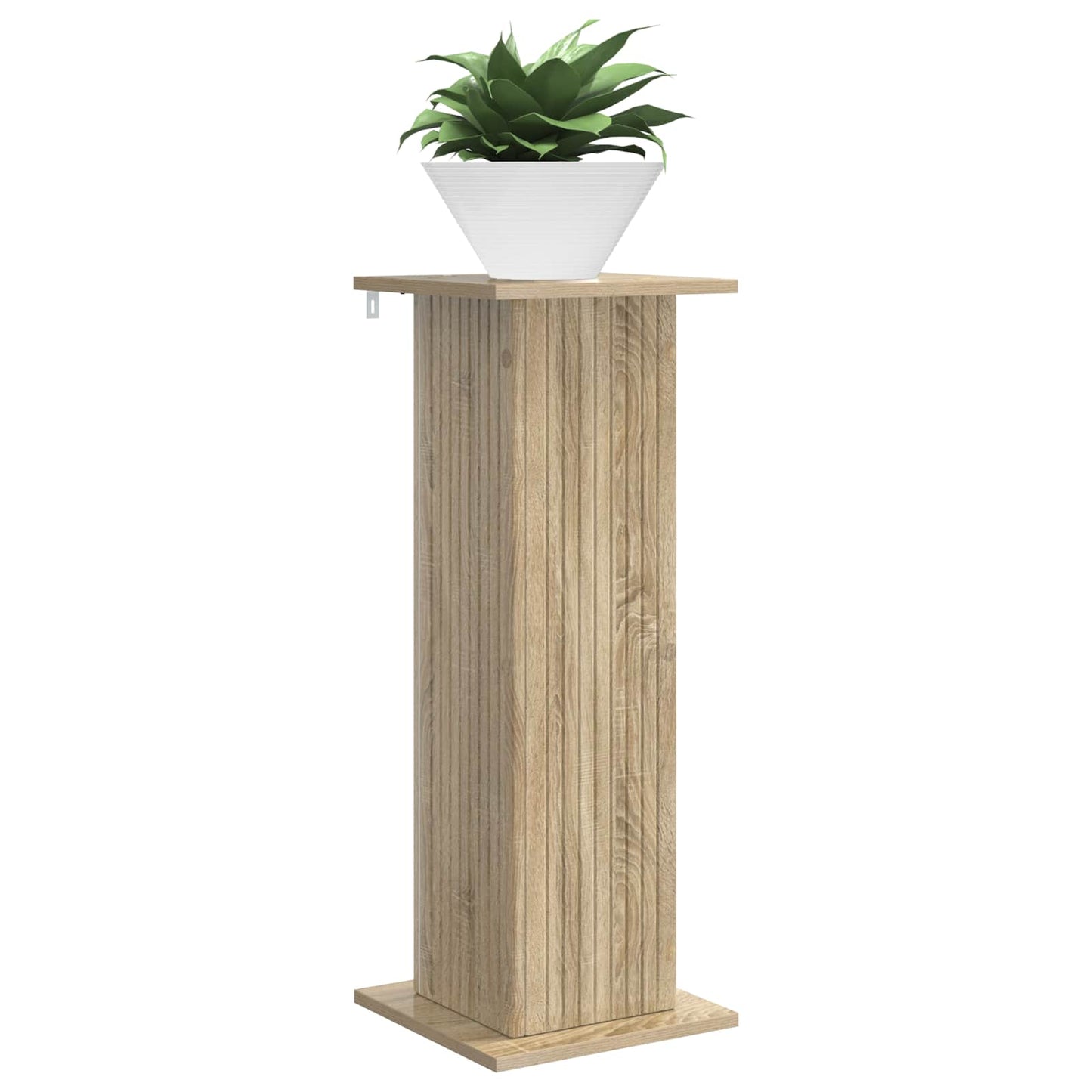 Planteholder Sonoma eik 30,5 x 30 x 80,5 cm Konstruert tre