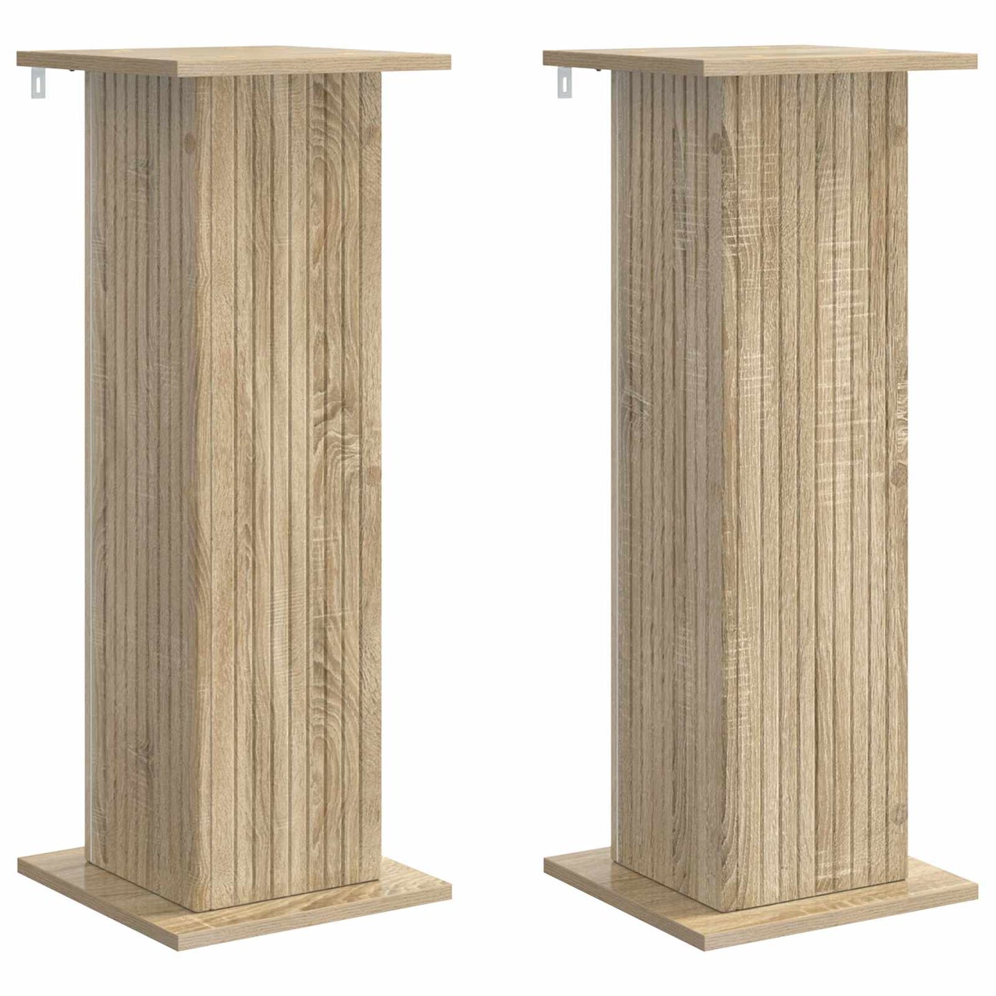 Planteholder 2 pcs Sonoma eik 30,5 x 30 x 80,5 cm