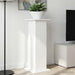 Planteholder 2 pcs Høgglans hvit 30,5 x 30 x 80,5 cm