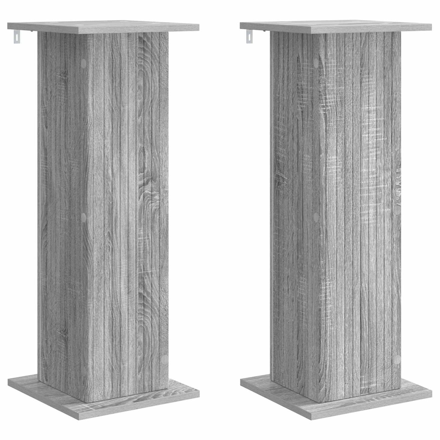 Planteholder 2 pcs Grå sonoma 30,5 x 30 x 80,5 cm