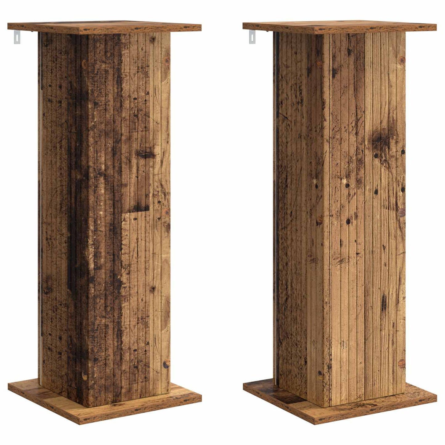 Planteholder 2 pcs Gammelt tre 30,5 x 30 x 80,5 cm