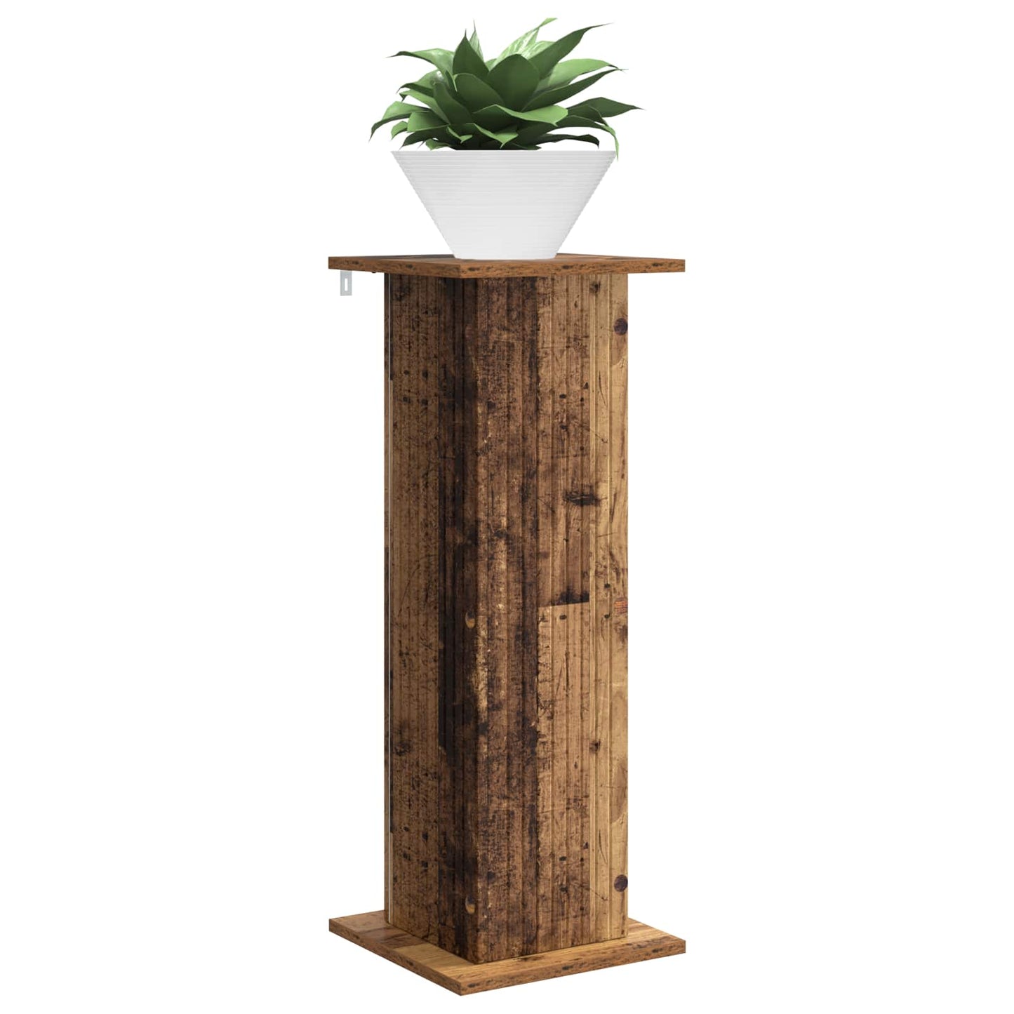 Planteholder 2 pcs Gammelt tre 30,5 x 30 x 80,5 cm