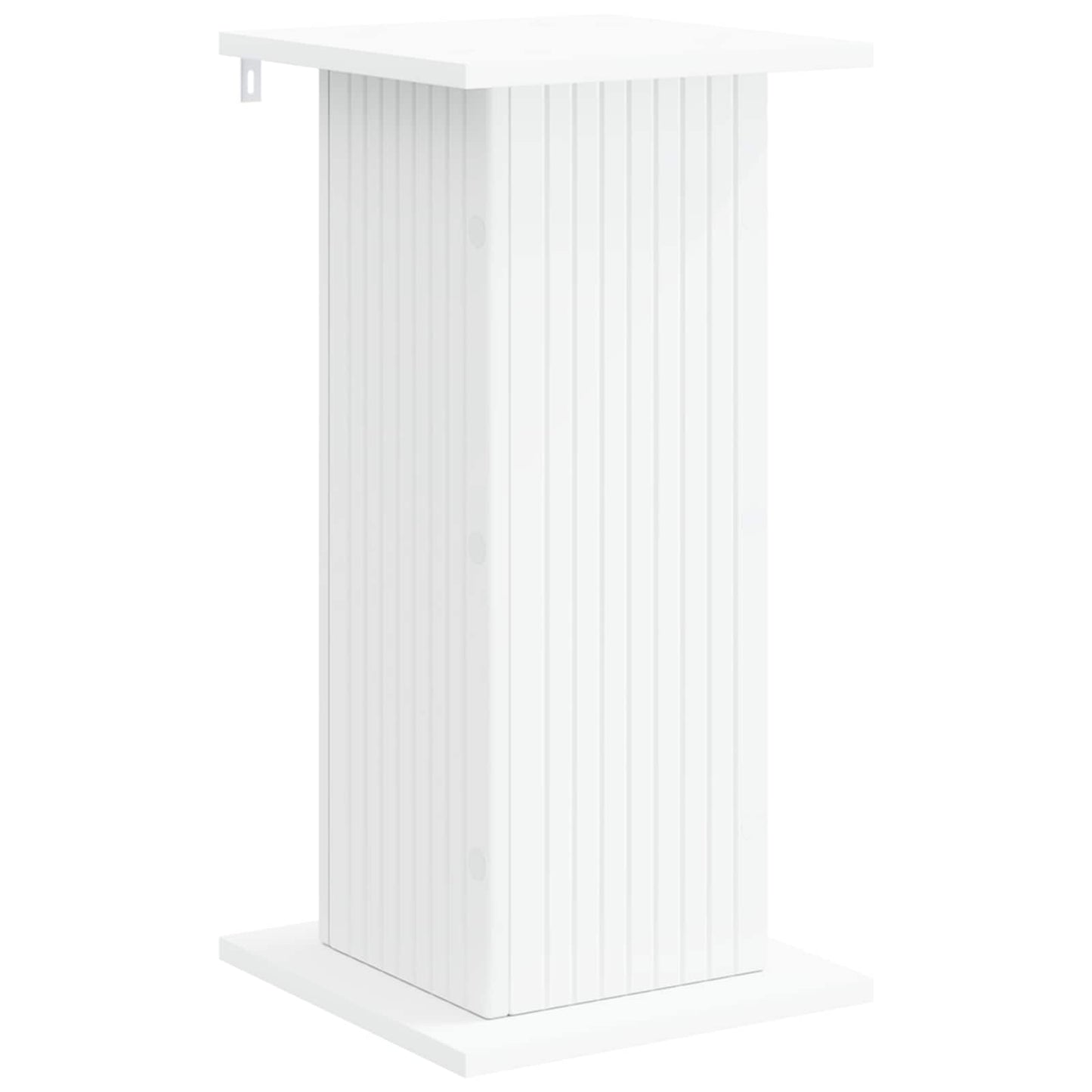 Planteholder Hvit 30,5 x 30 x 60,5 cm Konstruert tre