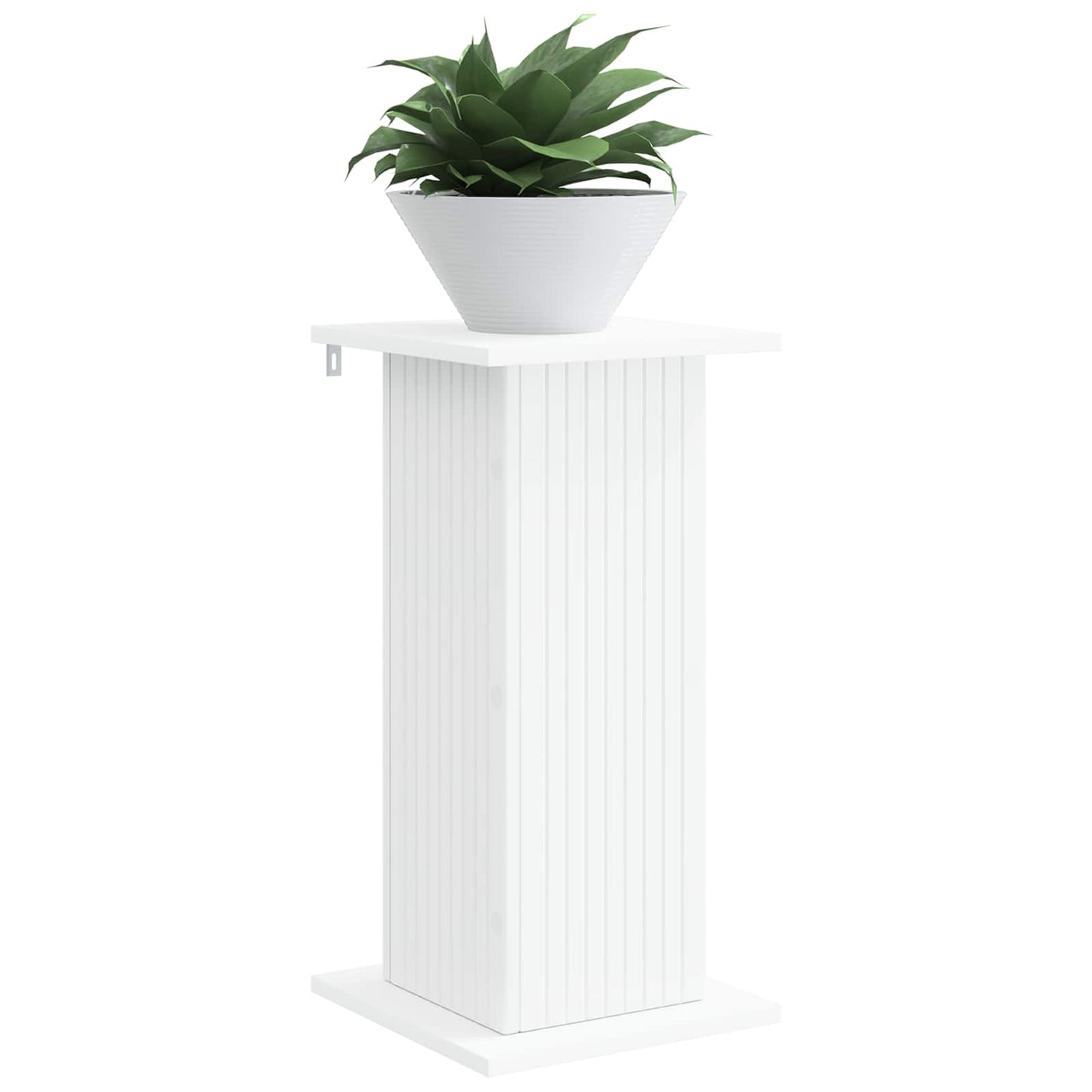 Planteholder Hvit 30,5 x 30 x 60,5 cm Konstruert tre
