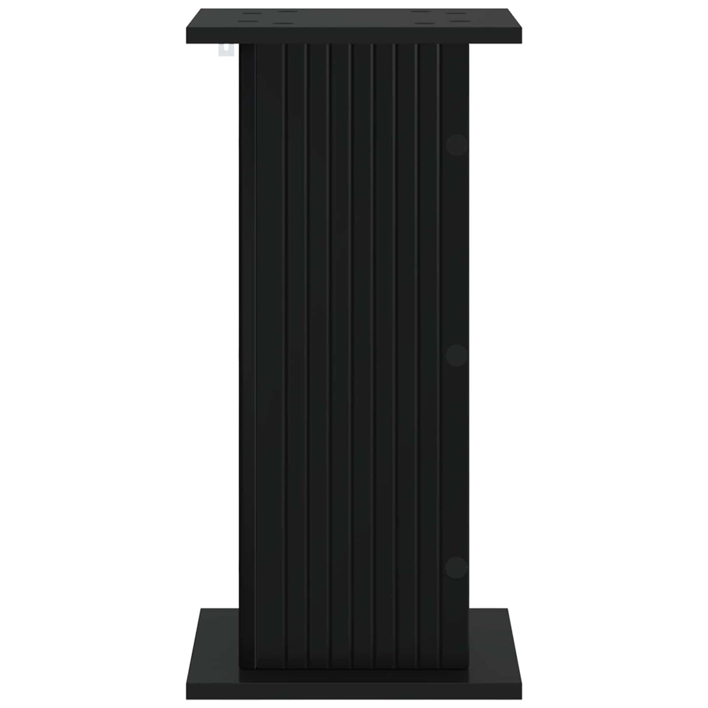 Planteholder 2 pcs Svart 30,5 x 30 x 60,5 cm Konstruert tre