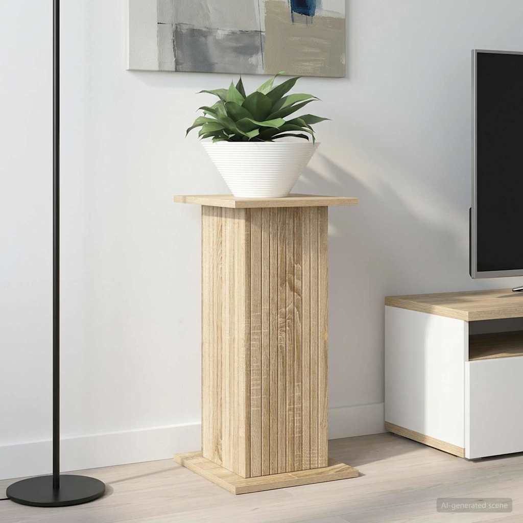 Planteholder 2 pcs Sonoma eik 30,5 x 30 x 60,5 cm