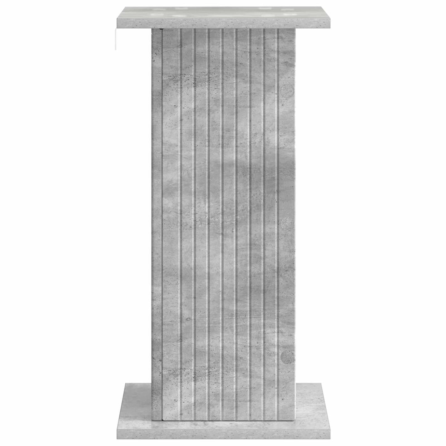 Planteholder 2 pcs Betonggrå 30,5 x 30 x 60,5 cm Konstruert tre