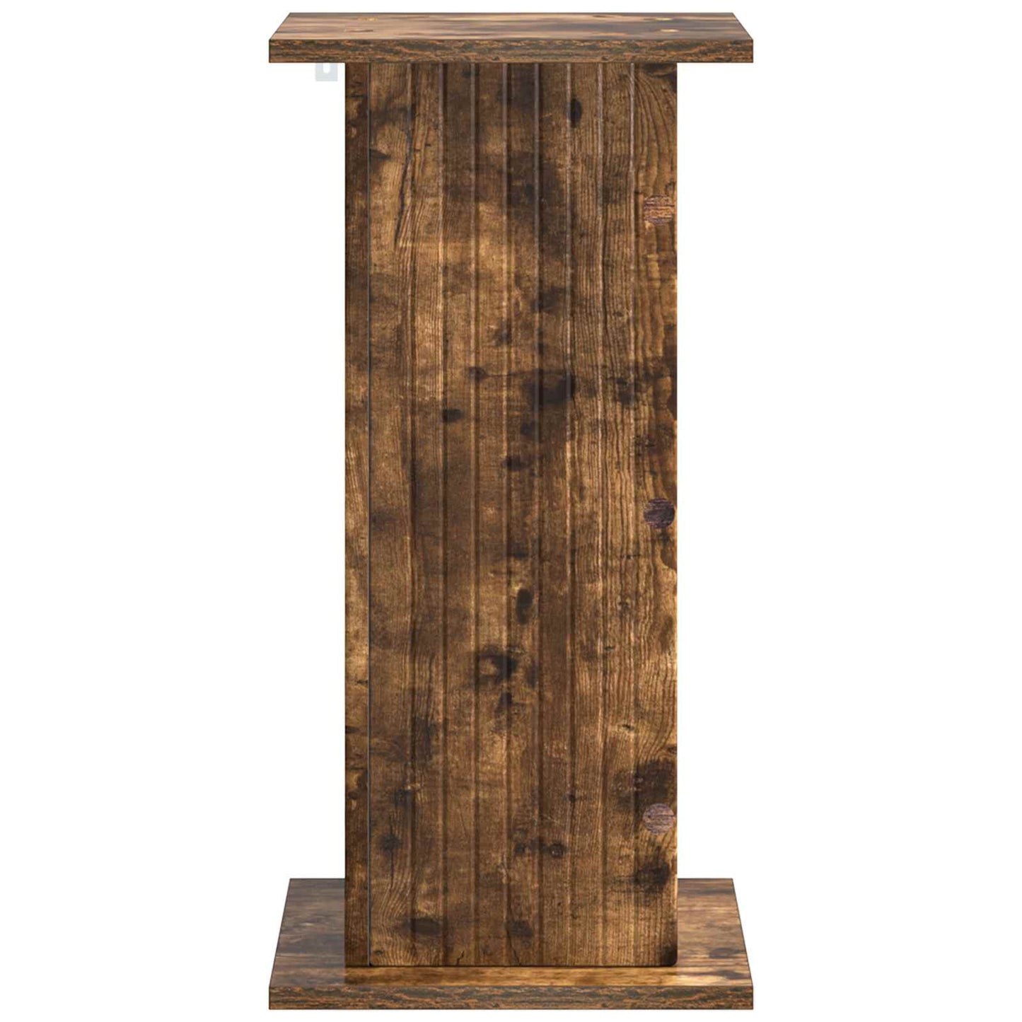 Planteholder 2 pcs Røkt Eik 30,5 x 30 x 60,5 cm Konstruert tre