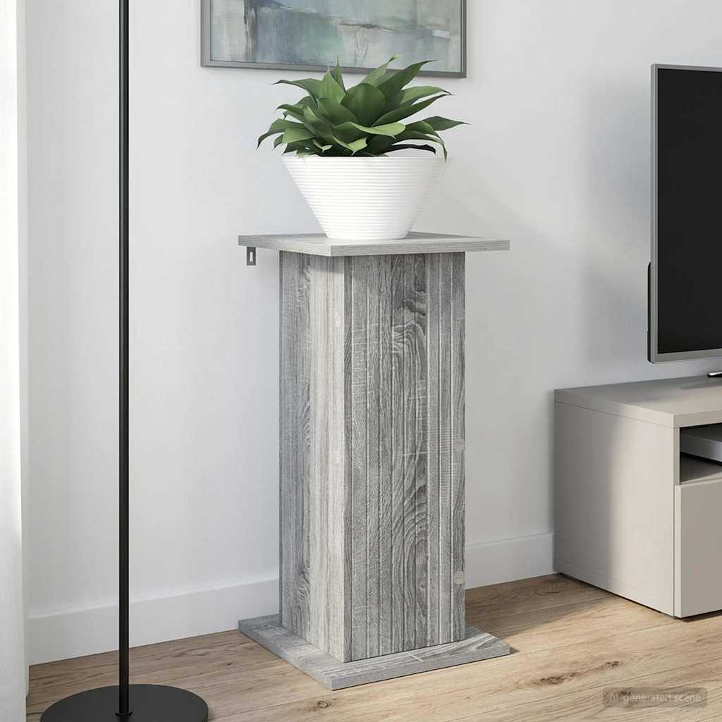 Planteholder 2 pcs Grå sonoma 30,5 x 30 x 60,5 cm