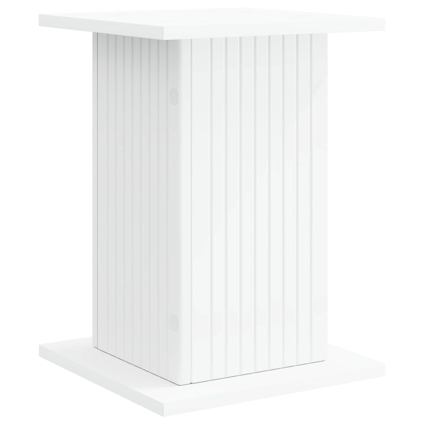 Planteholder Hvit 30,5 x 30 x 43 cm Konstruert tre