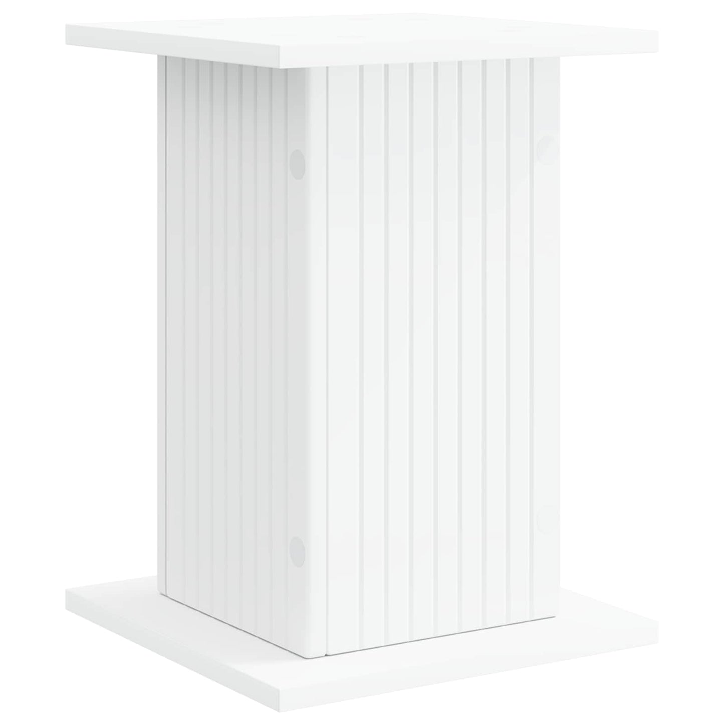 Planteholder Hvit 30,5 x 30 x 43 cm Konstruert tre