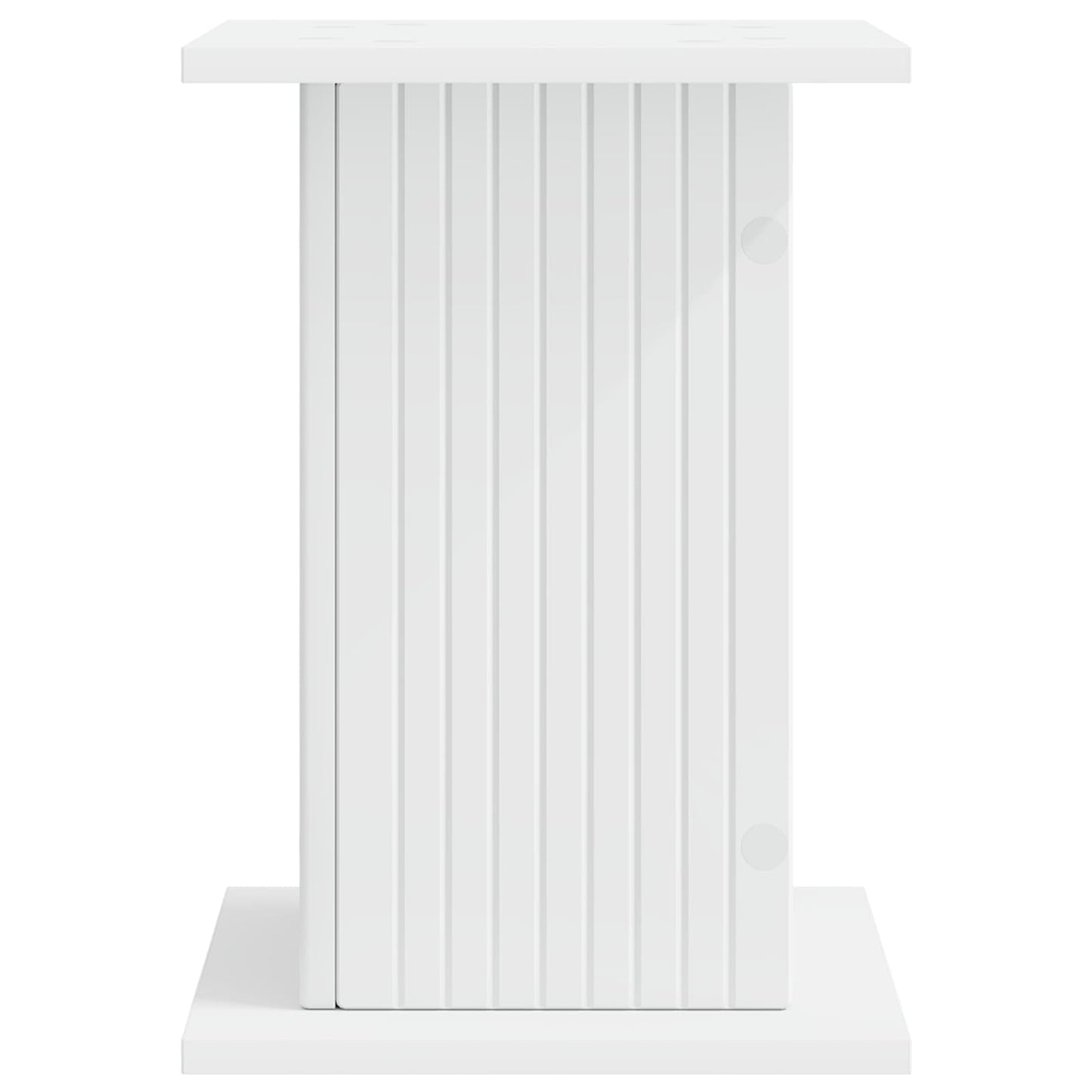 Planteholder Hvit 30,5 x 30 x 43 cm Konstruert tre