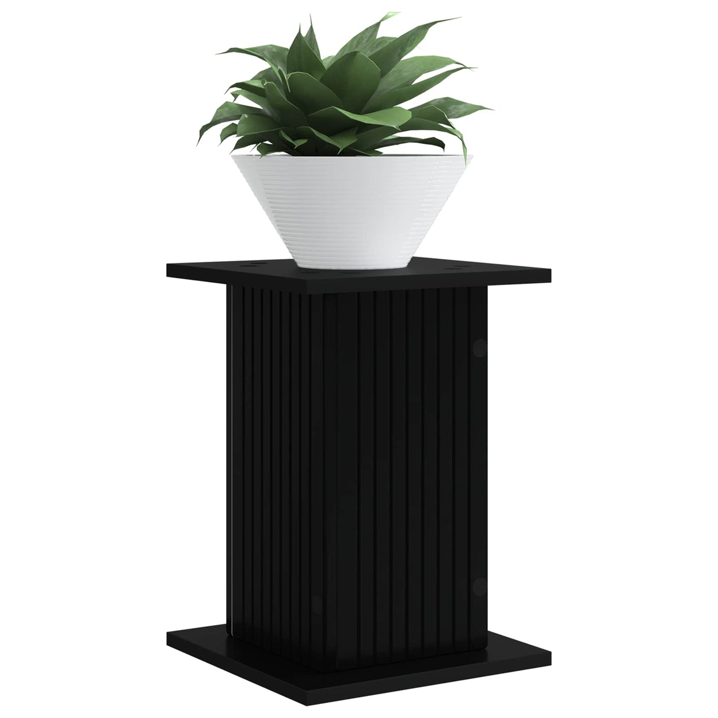 Planteholder Svart 30,5 x 30 x 43 cm Konstruert tre