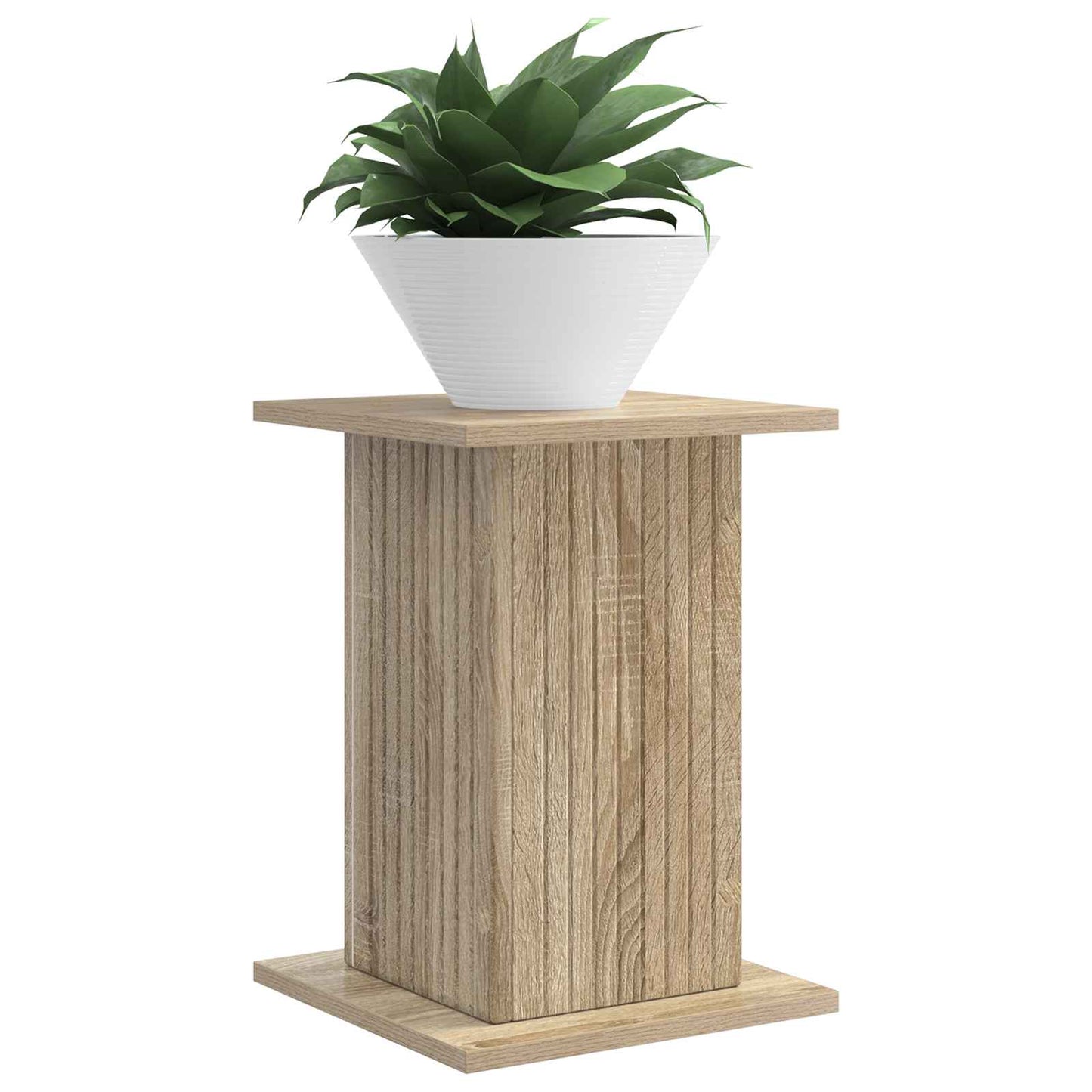 Planteholder 2 pcs Sonoma eik 30,5 x 30 x 43 cm Konstruert tre