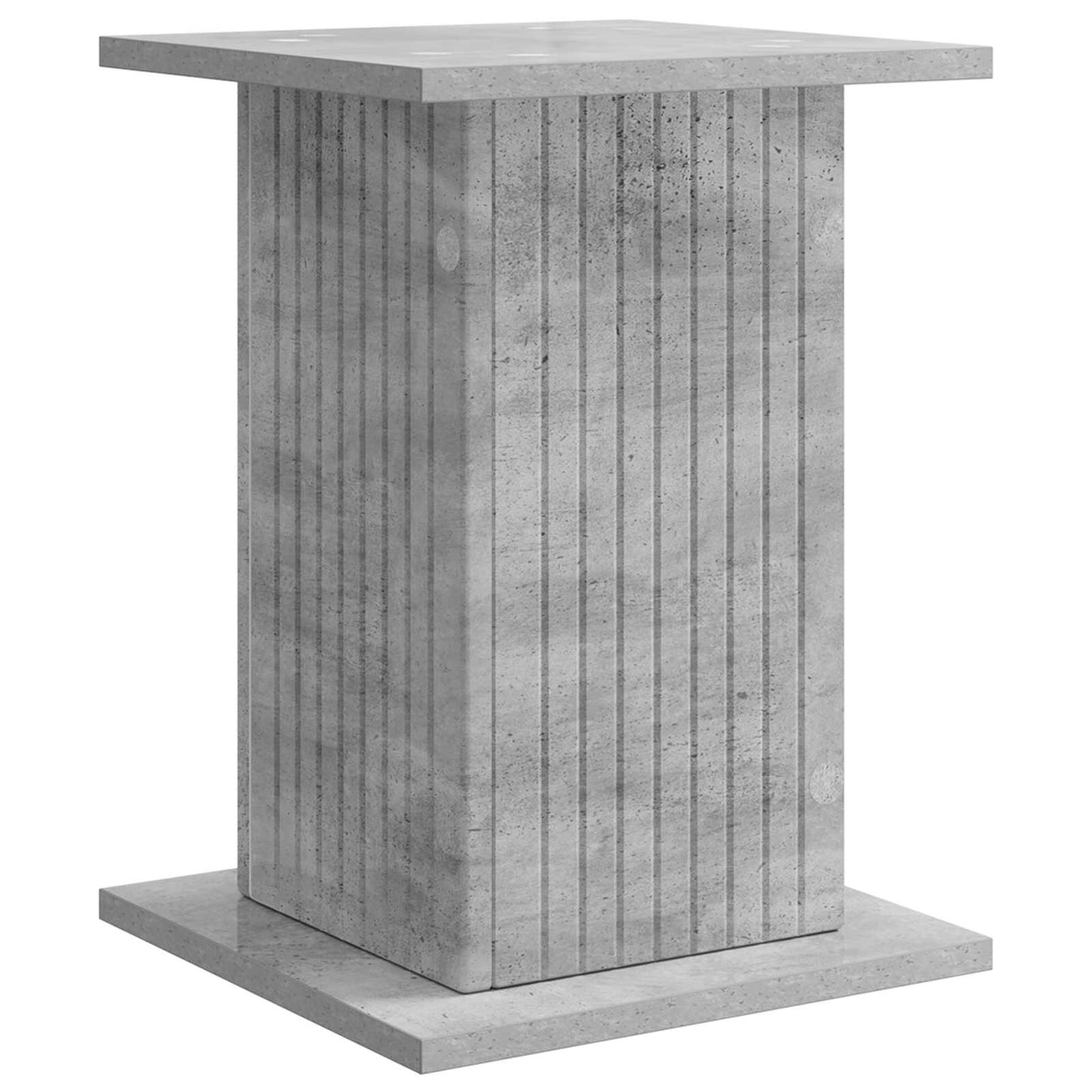 Planteholder Betonggrå 30,5 x 30 x 43 cm Konstruert tre