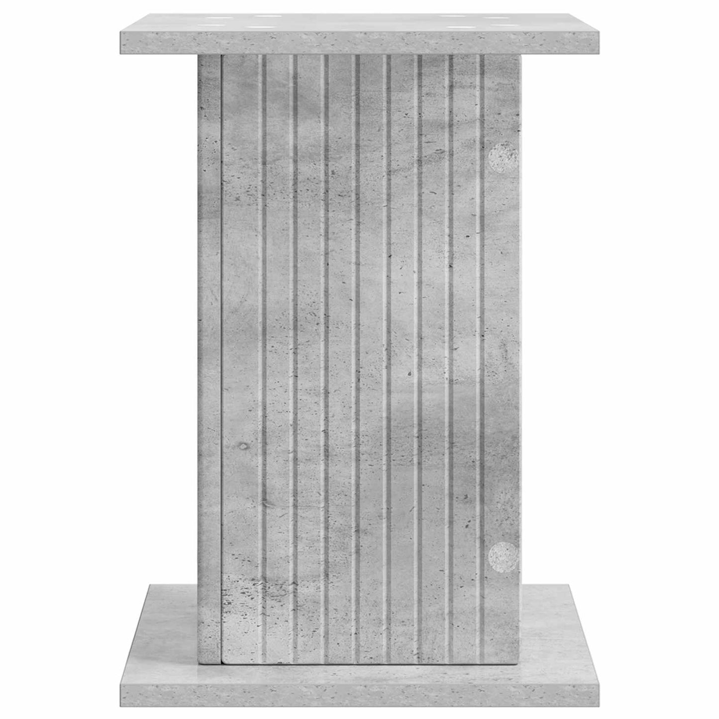Planteholder 2 pcs Betonggrå 30,5 x 30 x 43 cm Konstruert tre