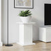 Planteholder 2 pcs Høgglans hvit 30,5 x 30 x 43 cm