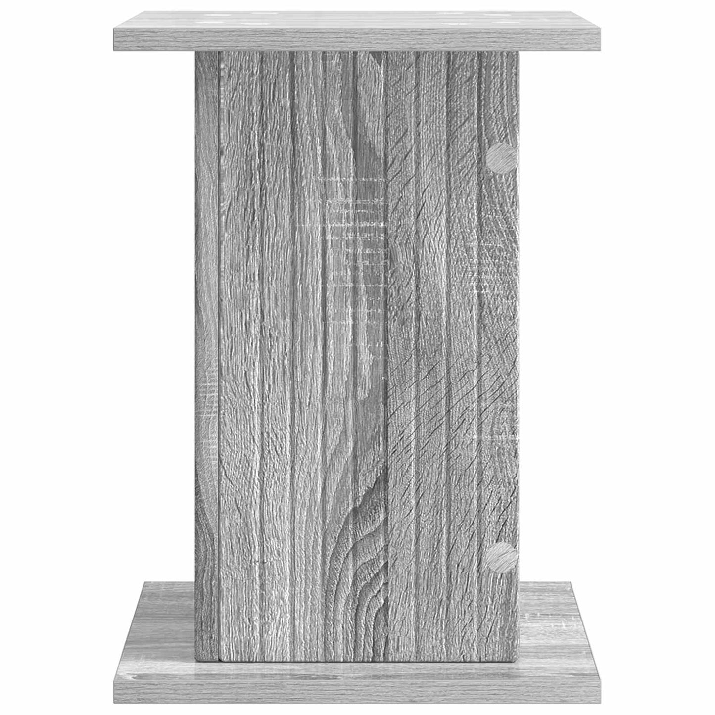 Planteholder 2 pcs Grå sonoma 30,5 x 30 x 43 cm Konstruert tre
