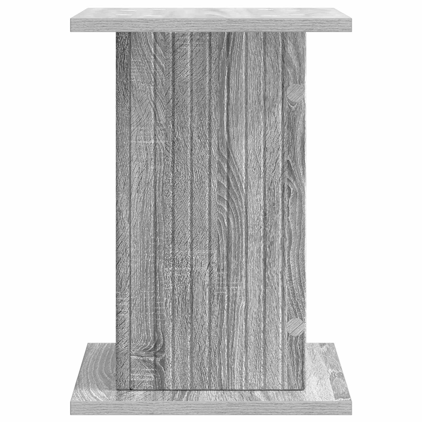 Planteholder 2 pcs Grå sonoma 30,5 x 30 x 43 cm Konstruert tre