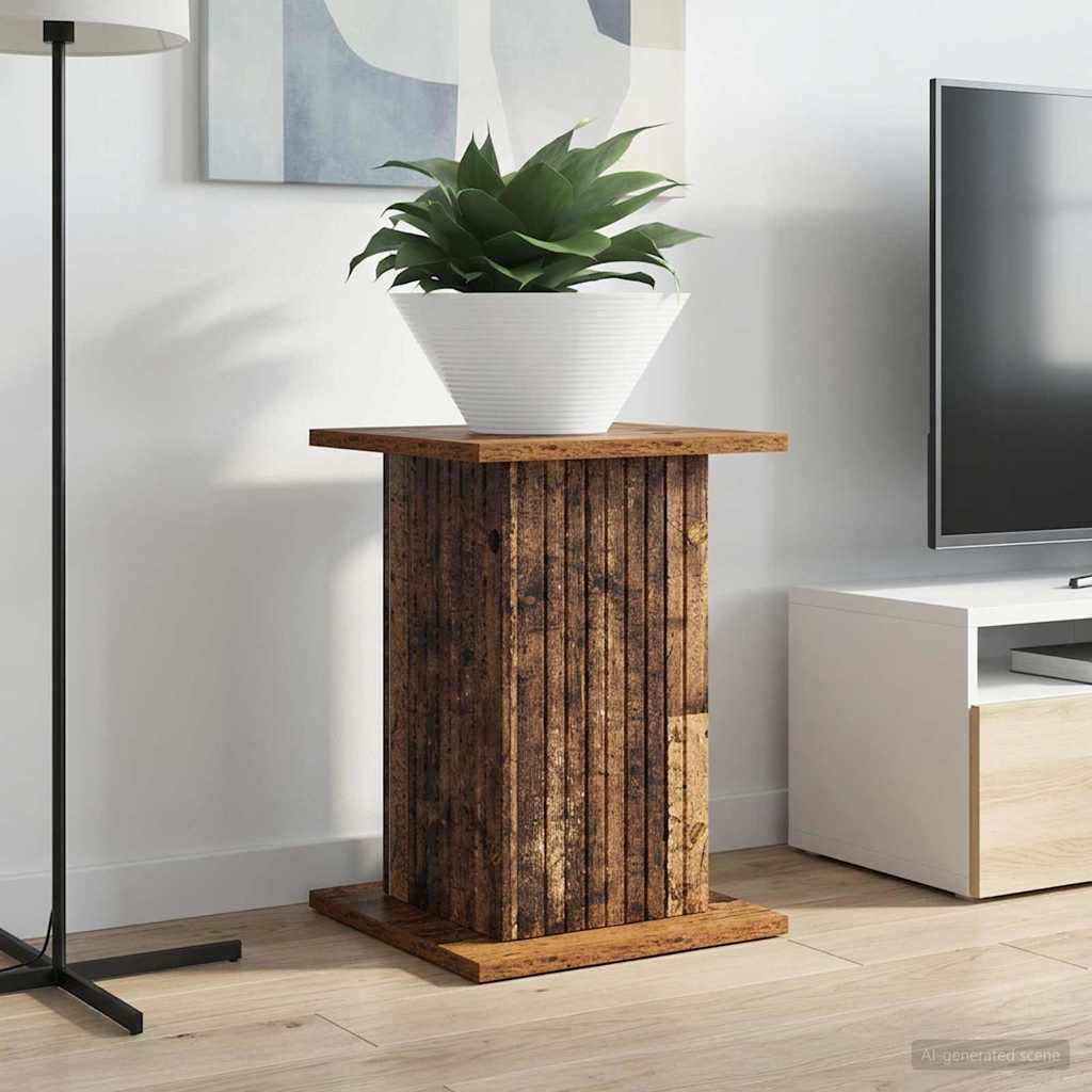 Planteholder Gammelt tre 30,5 x 30 x 43 cm Konstruert tre