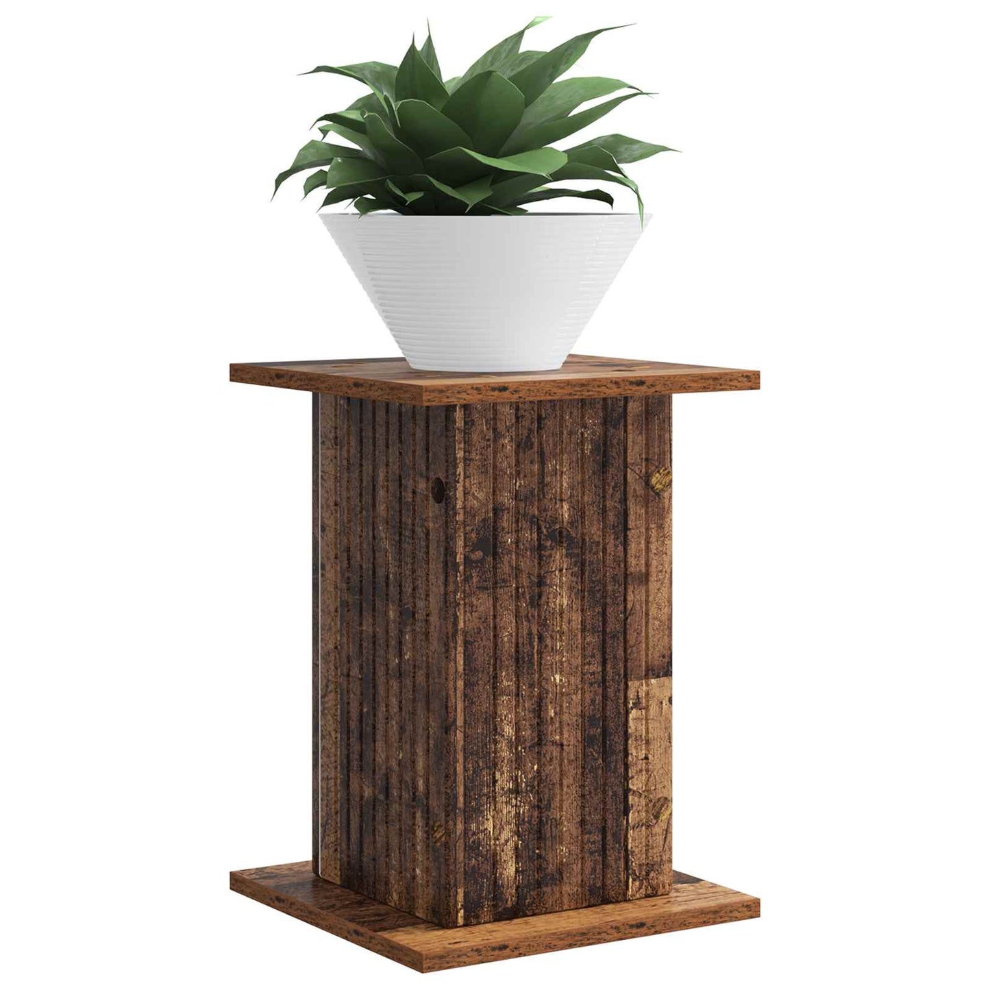 Planteholder Gammelt tre 30,5 x 30 x 43 cm Konstruert tre
