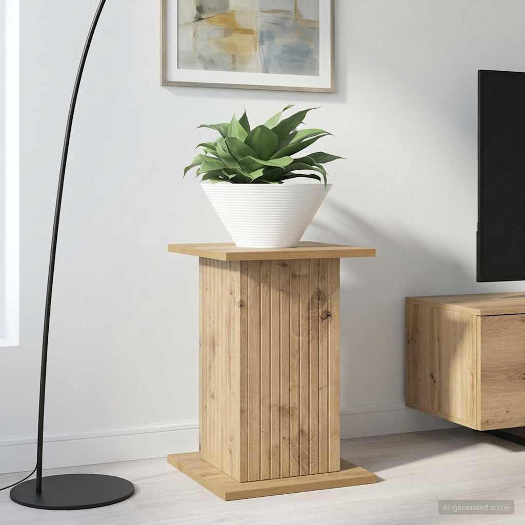 Planteholder Artisan eik 30,5 x 30 x 43 cm Konstruert tre